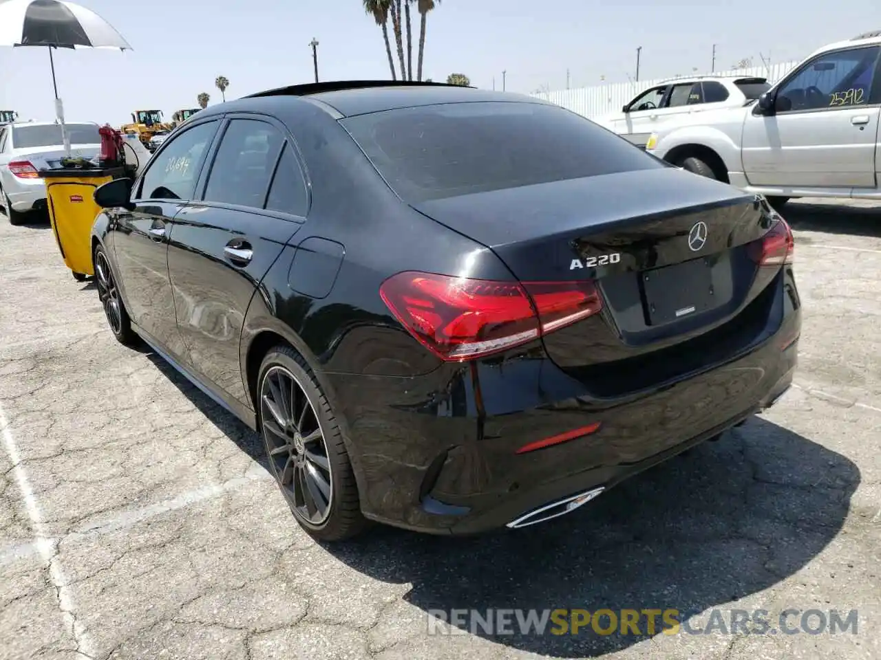 3 Photograph of a damaged car WDD3G4EB9KW015497 MERCEDES-BENZ A-CLASS 2019