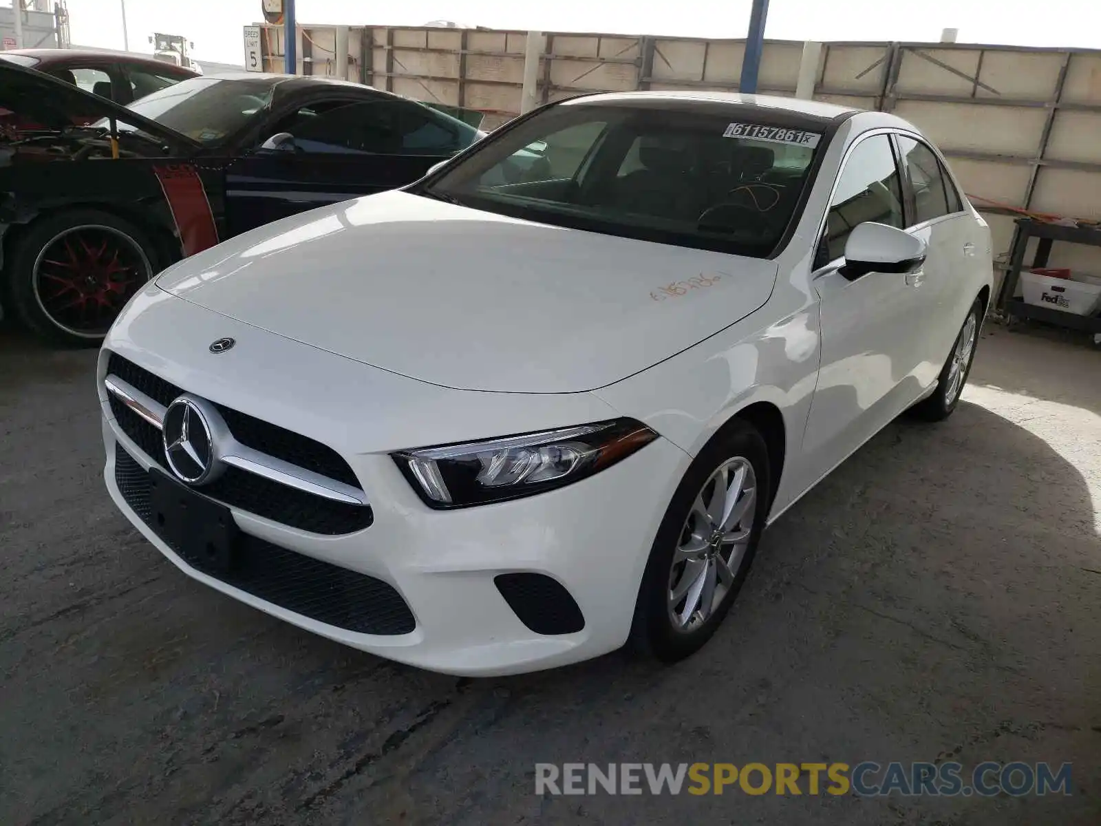 2 Photograph of a damaged car WDD3G4EB9KW021834 MERCEDES-BENZ A-CLASS 2019