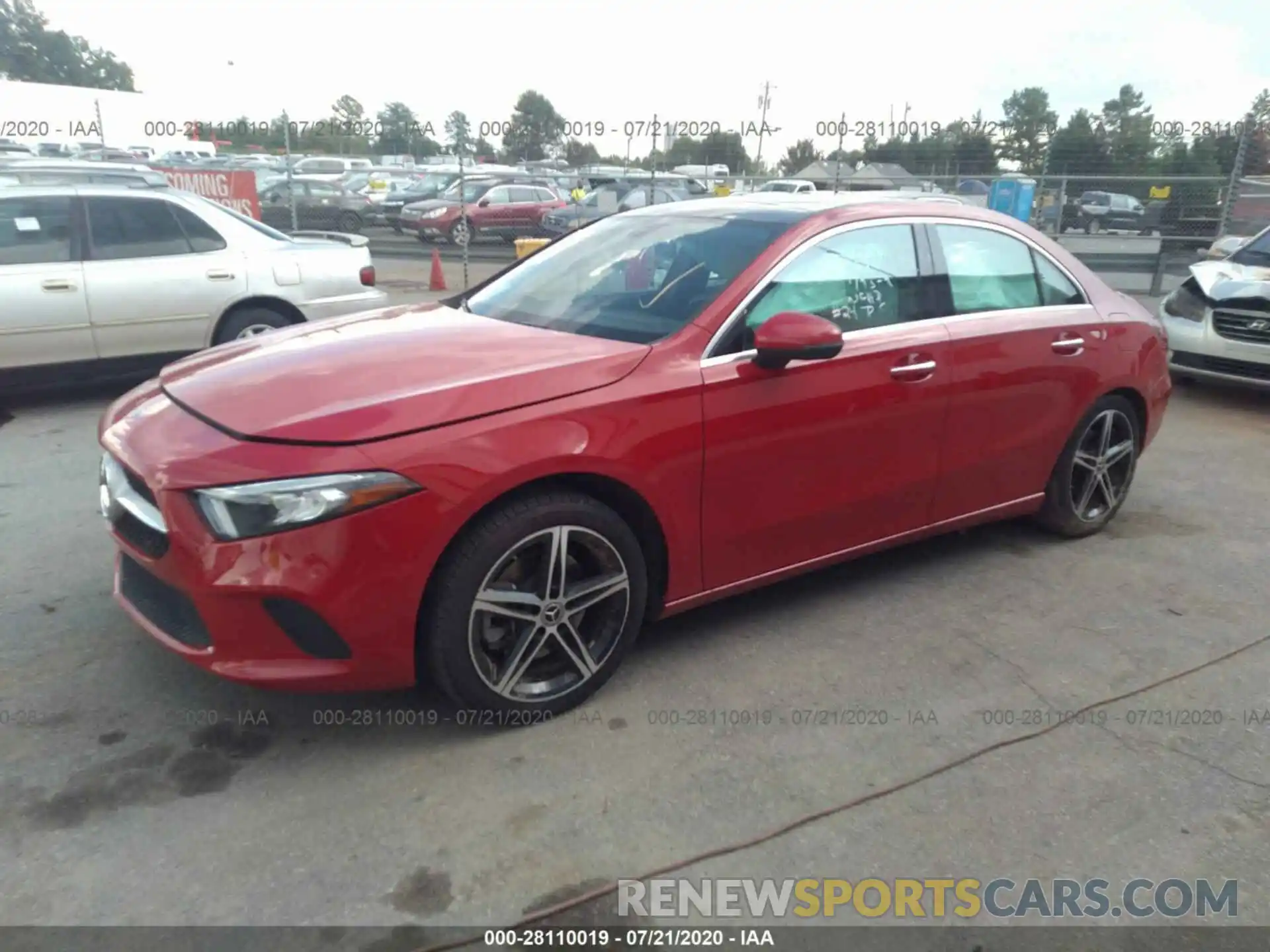 2 Photograph of a damaged car WDD3G4EB9KW025222 MERCEDES-BENZ A-CLASS 2019