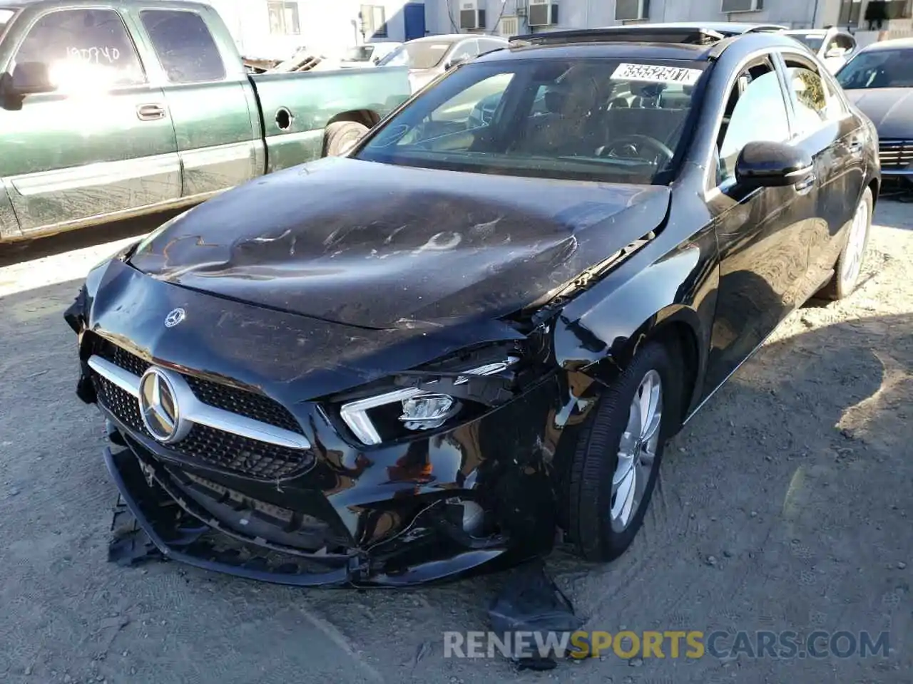 2 Photograph of a damaged car WDD3G4EB9KW025902 MERCEDES-BENZ A-CLASS 2019