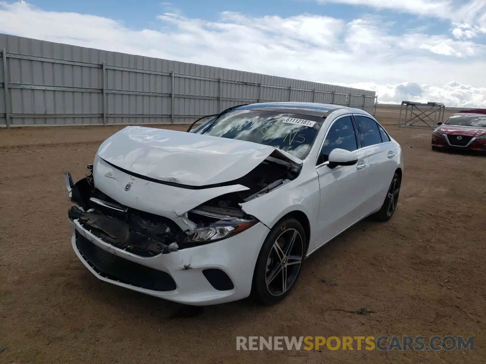 2 Photograph of a damaged car WDD3G4EB9KW026080 MERCEDES-BENZ A-CLASS 2019