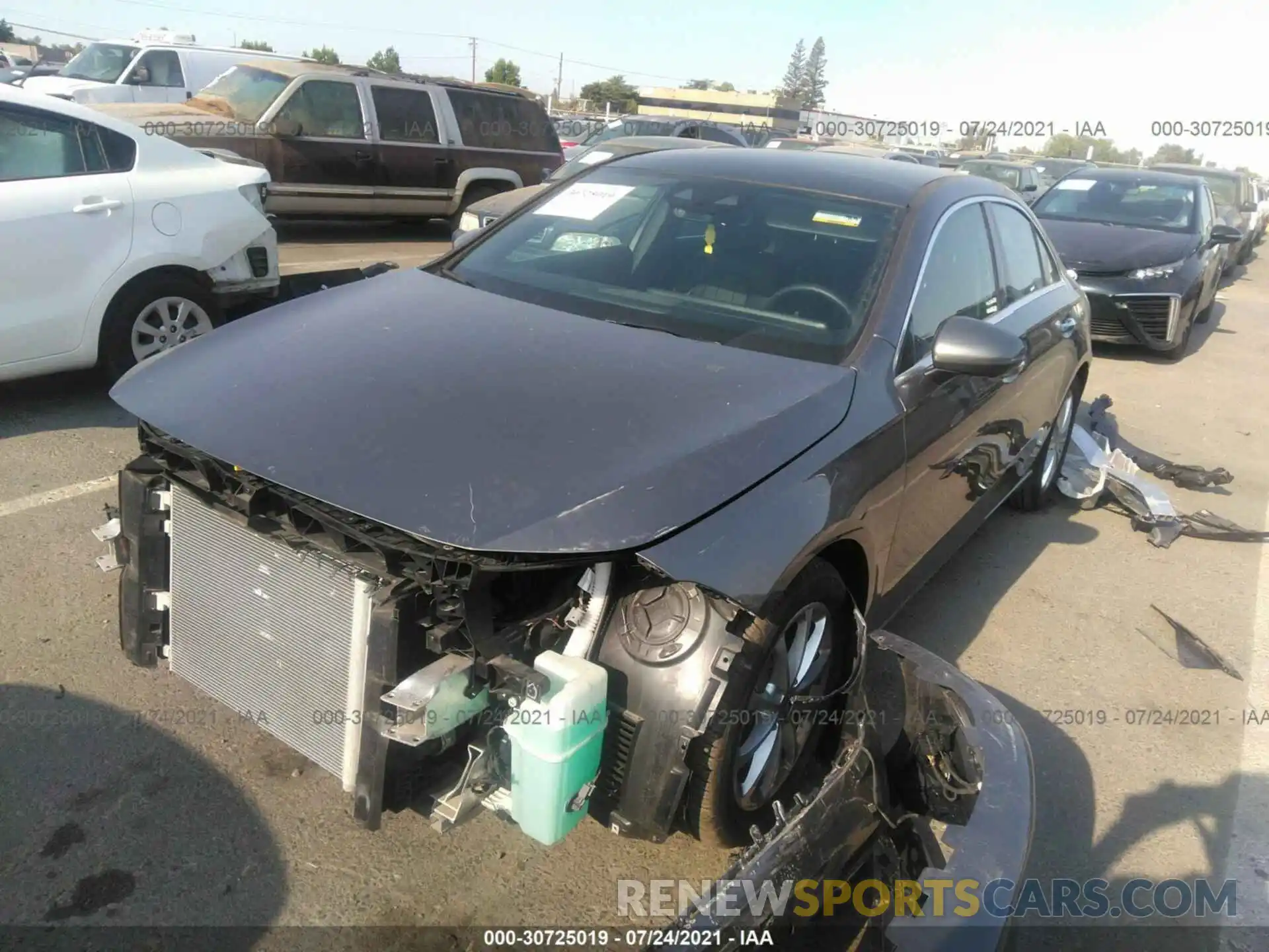 2 Photograph of a damaged car WDD3G4EB9KW026208 MERCEDES-BENZ A-CLASS 2019