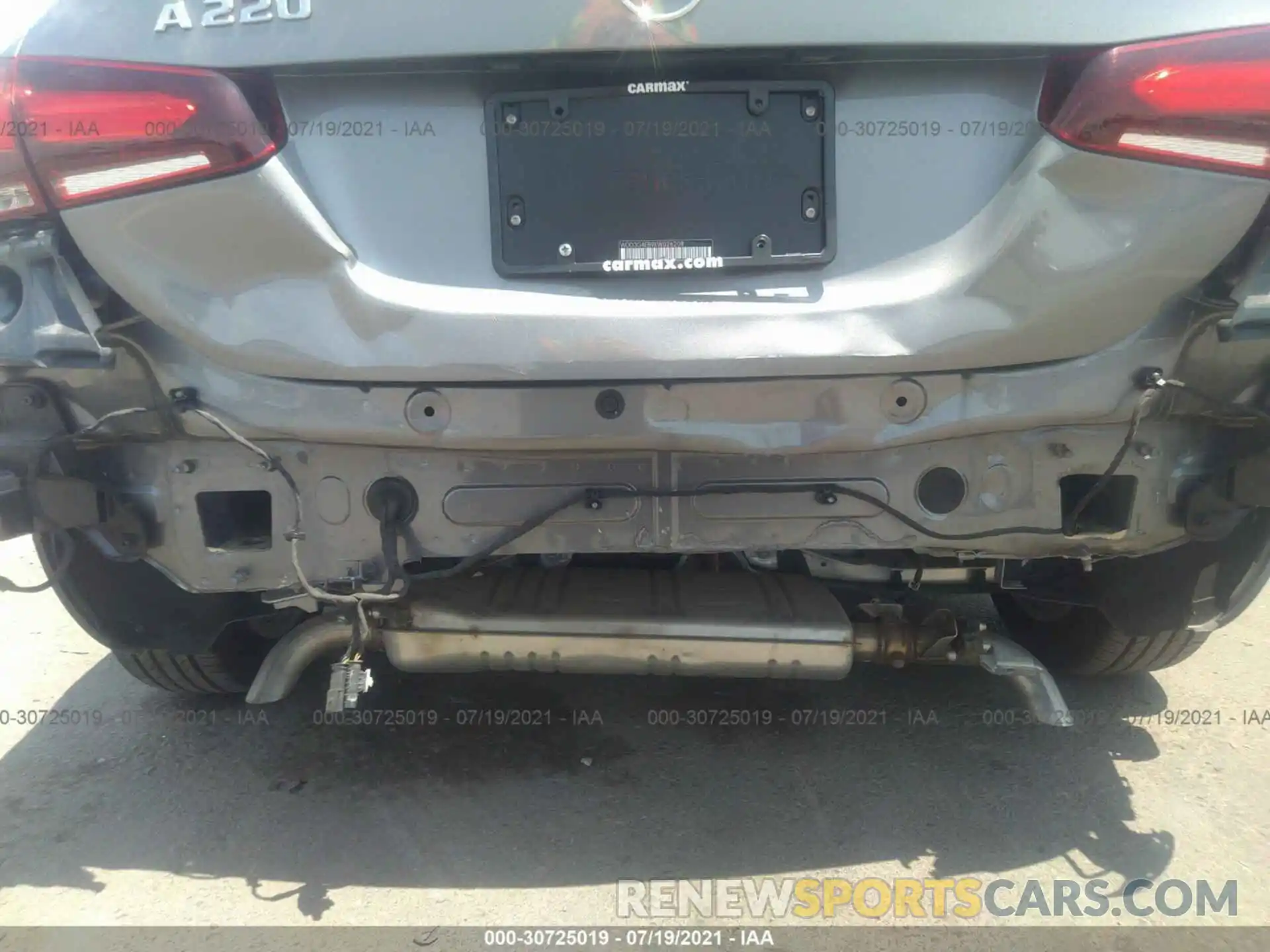 6 Photograph of a damaged car WDD3G4EB9KW026208 MERCEDES-BENZ A-CLASS 2019