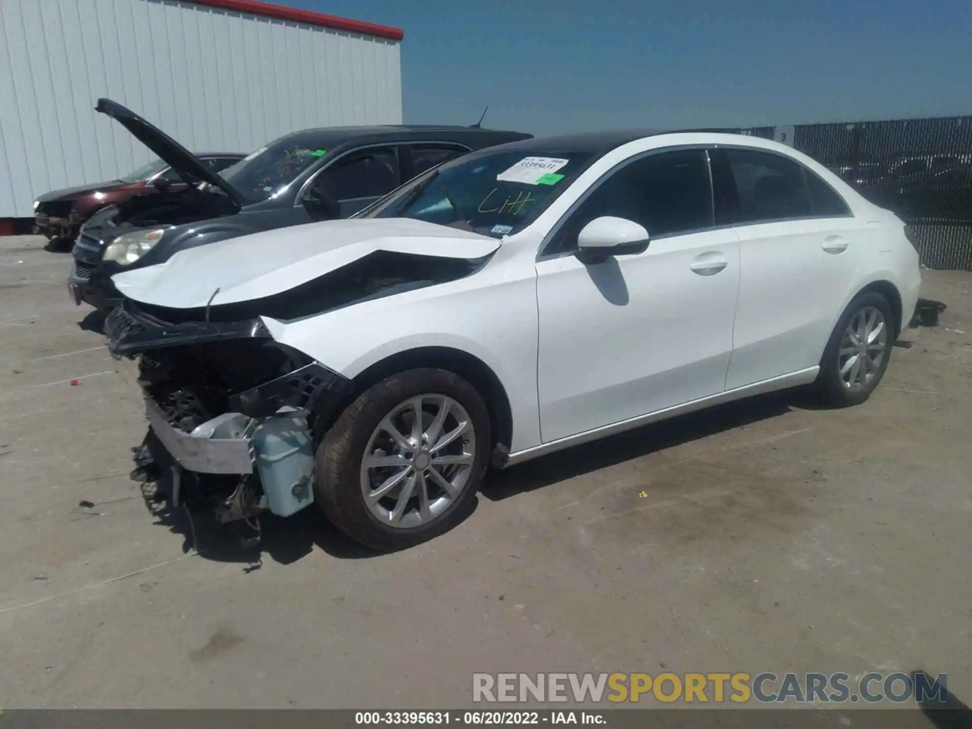 2 Photograph of a damaged car WDD3G4EB9KW027522 MERCEDES-BENZ A-CLASS 2019