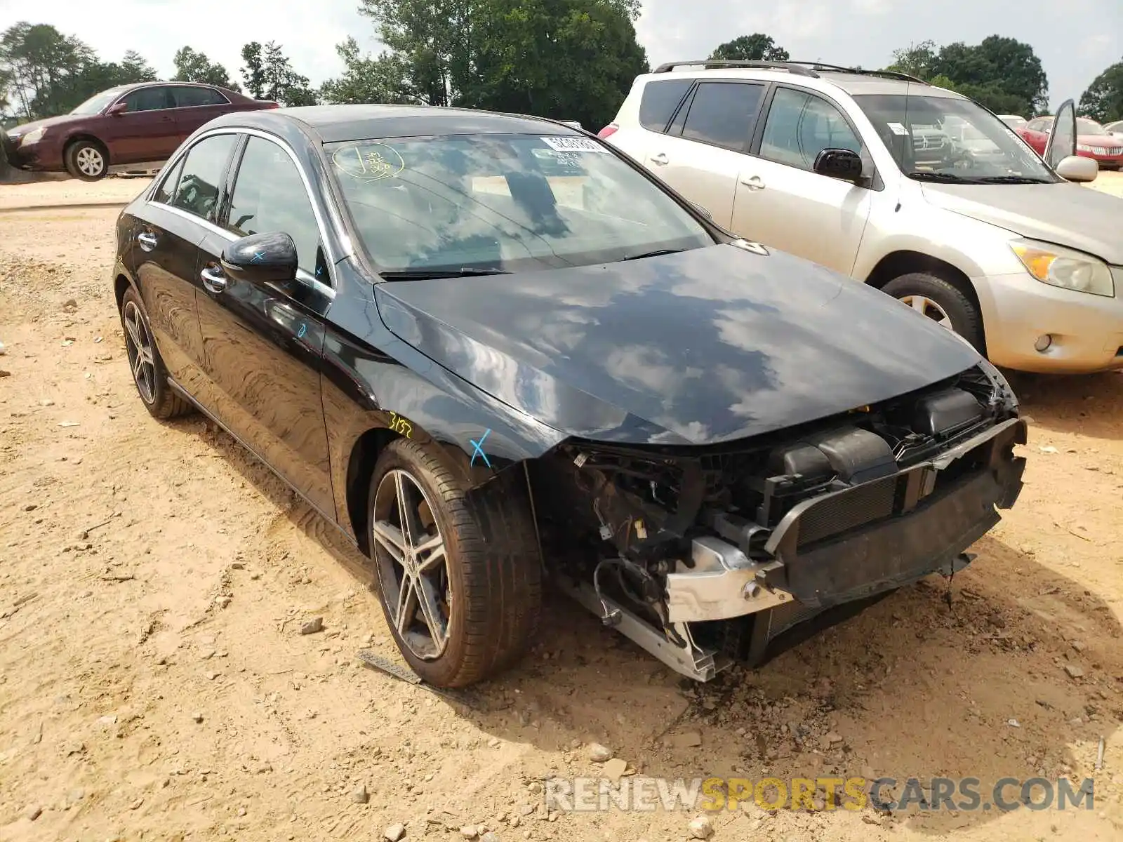 1 Photograph of a damaged car WDD3G4EB9KW033191 MERCEDES-BENZ A-CLASS 2019