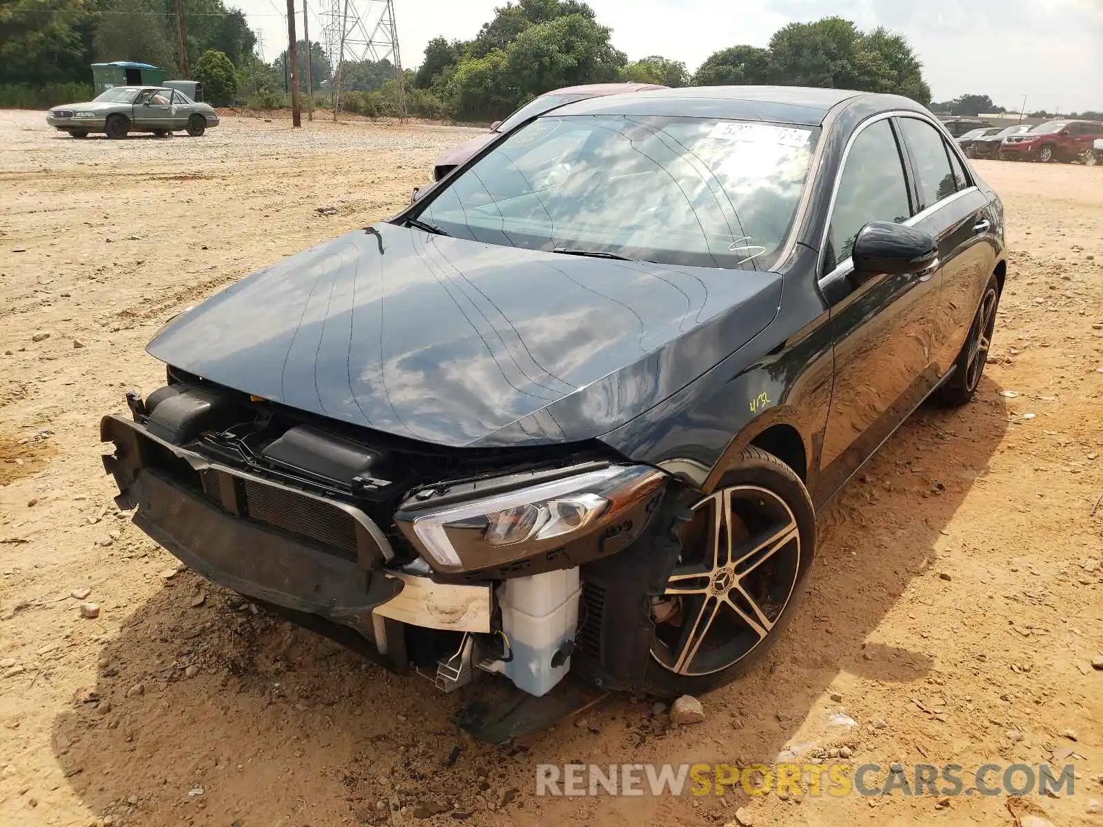 2 Photograph of a damaged car WDD3G4EB9KW033191 MERCEDES-BENZ A-CLASS 2019