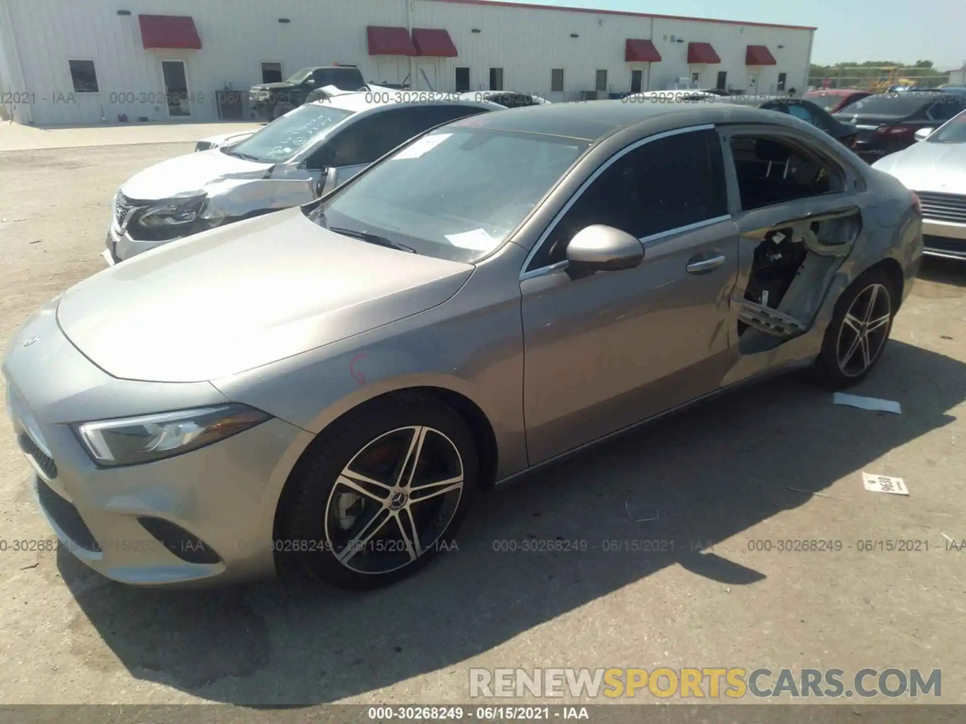 2 Photograph of a damaged car WDD3G4EB9KW035488 MERCEDES-BENZ A-CLASS 2019