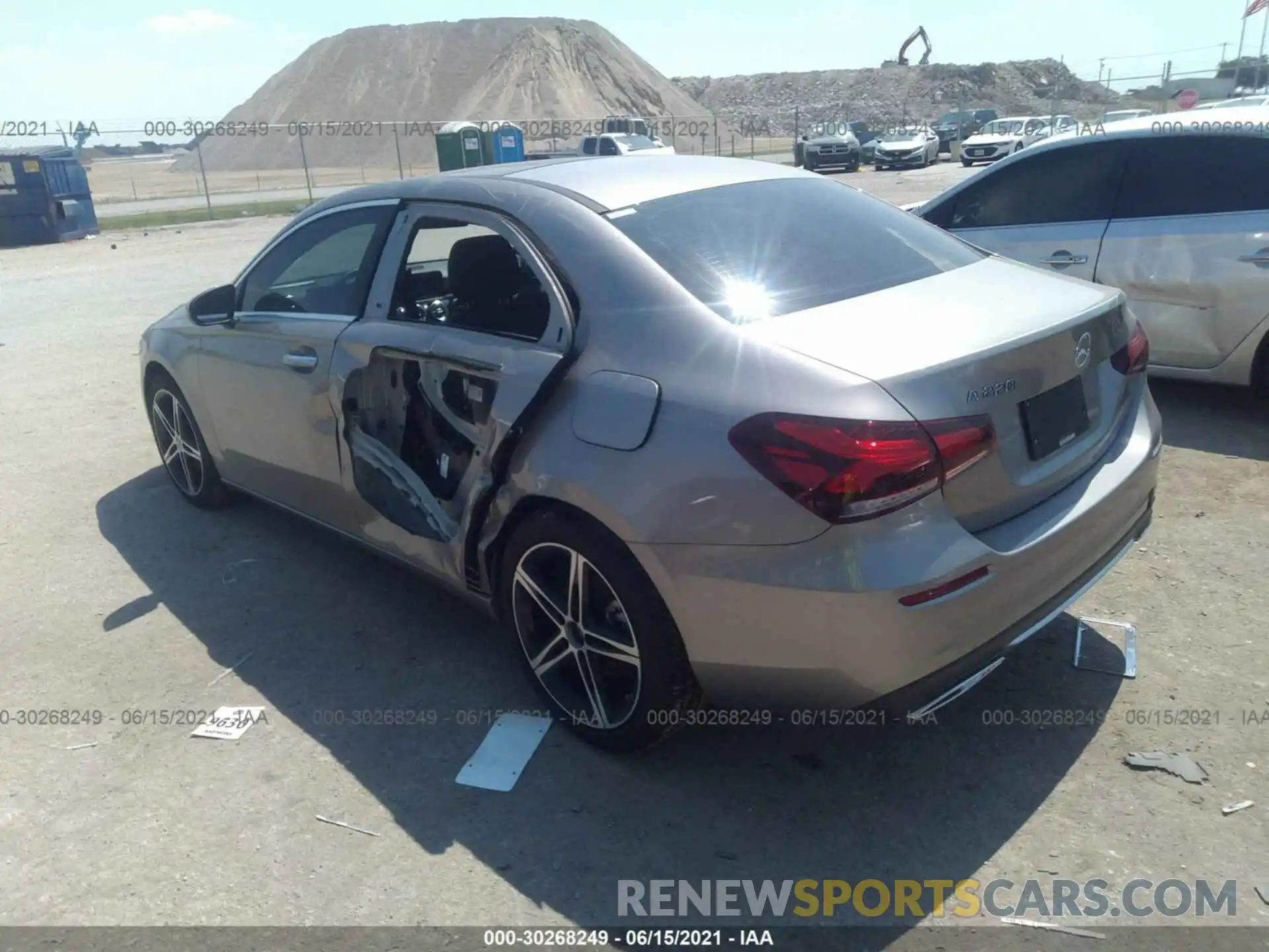 3 Photograph of a damaged car WDD3G4EB9KW035488 MERCEDES-BENZ A-CLASS 2019