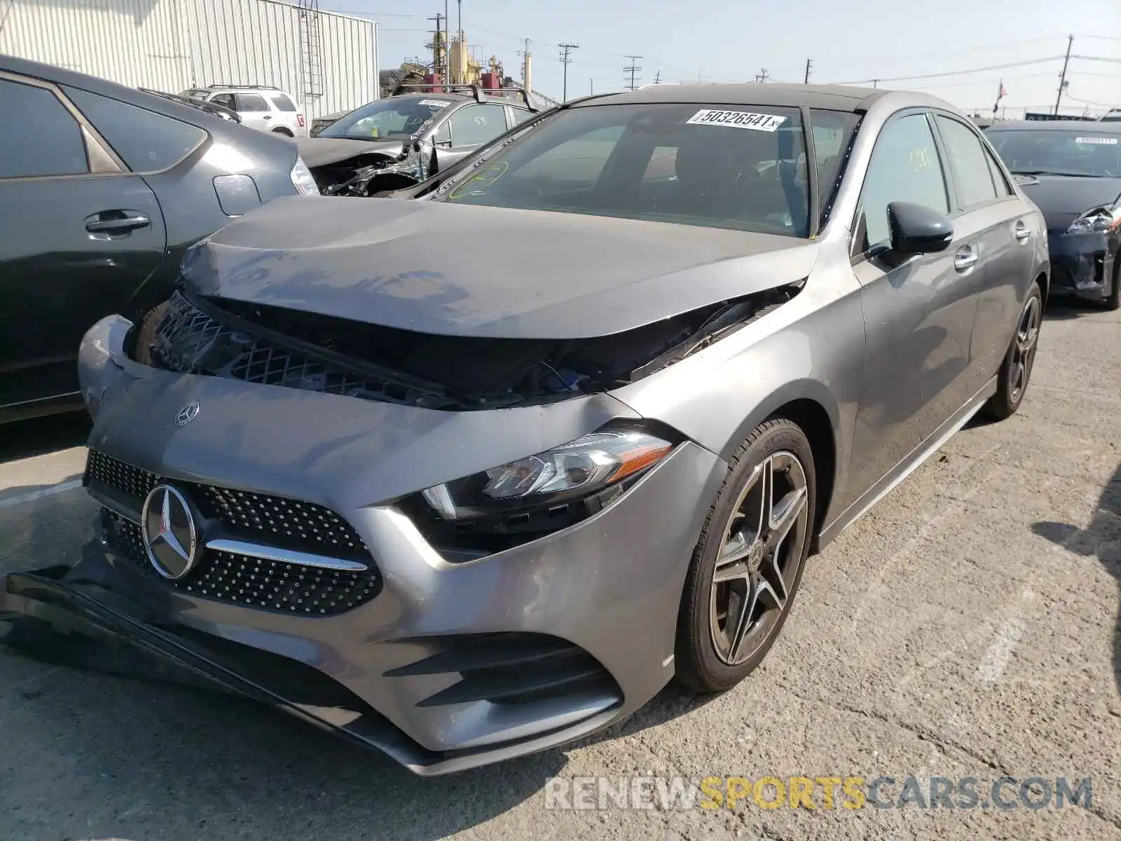 2 Photograph of a damaged car WDD3G4EBXKW002208 MERCEDES-BENZ A-CLASS 2019