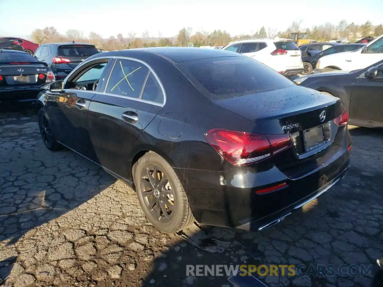 3 Photograph of a damaged car WDD3G4EBXKW003293 MERCEDES-BENZ A-CLASS 2019