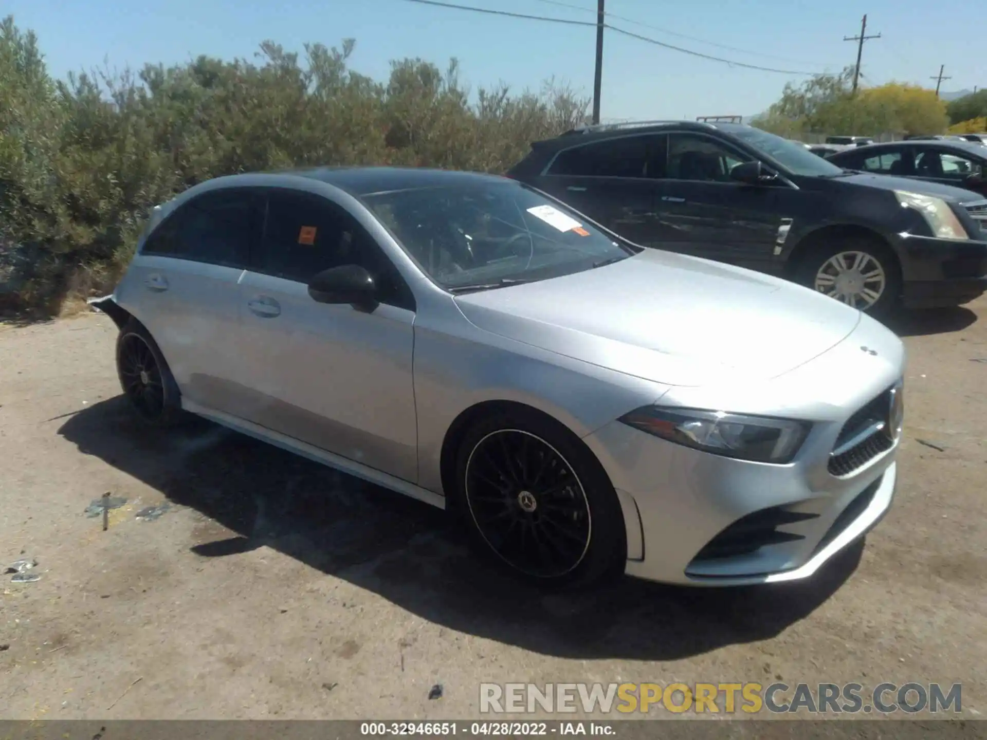 1 Photograph of a damaged car WDD3G4EBXKW011703 MERCEDES-BENZ A-CLASS 2019