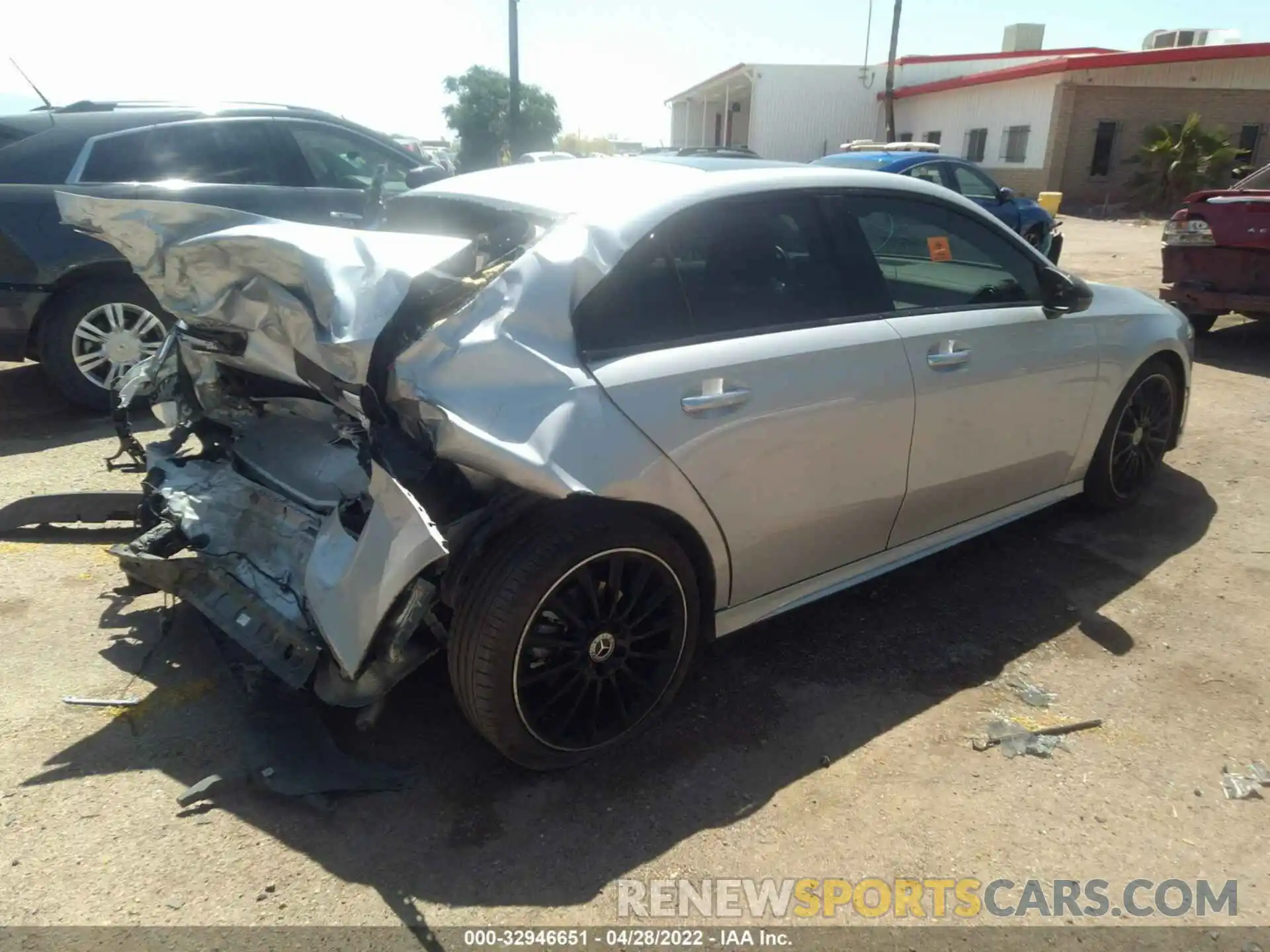 4 Photograph of a damaged car WDD3G4EBXKW011703 MERCEDES-BENZ A-CLASS 2019