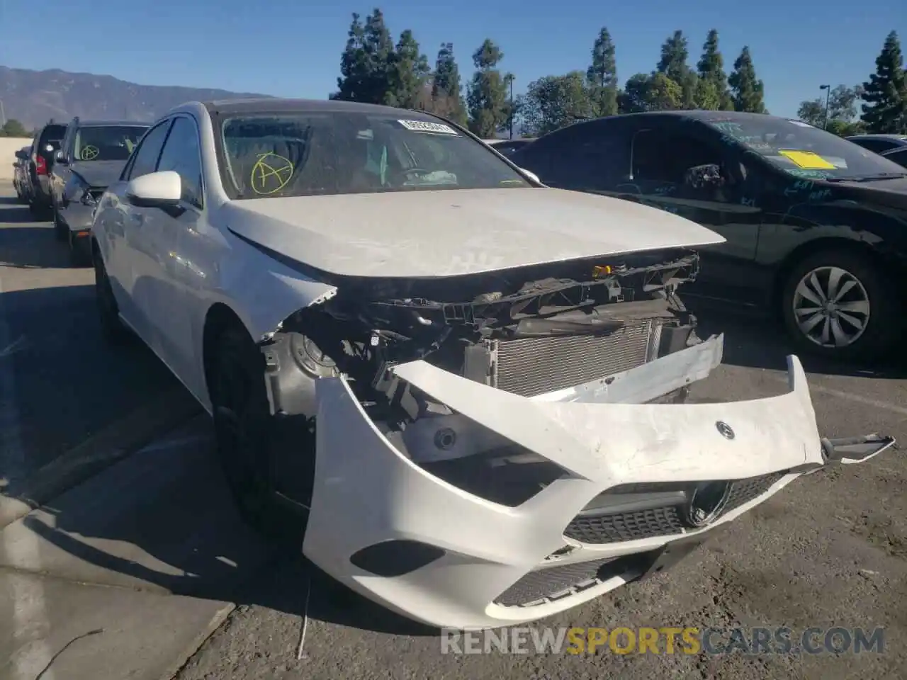 1 Photograph of a damaged car WDD3G4EBXKW012530 MERCEDES-BENZ A-CLASS 2019