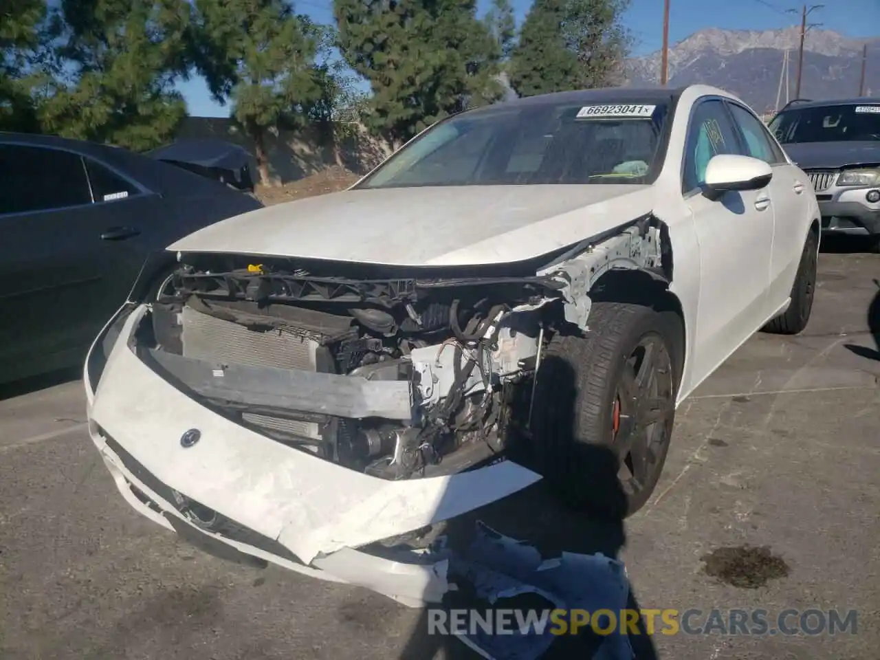 2 Photograph of a damaged car WDD3G4EBXKW012530 MERCEDES-BENZ A-CLASS 2019