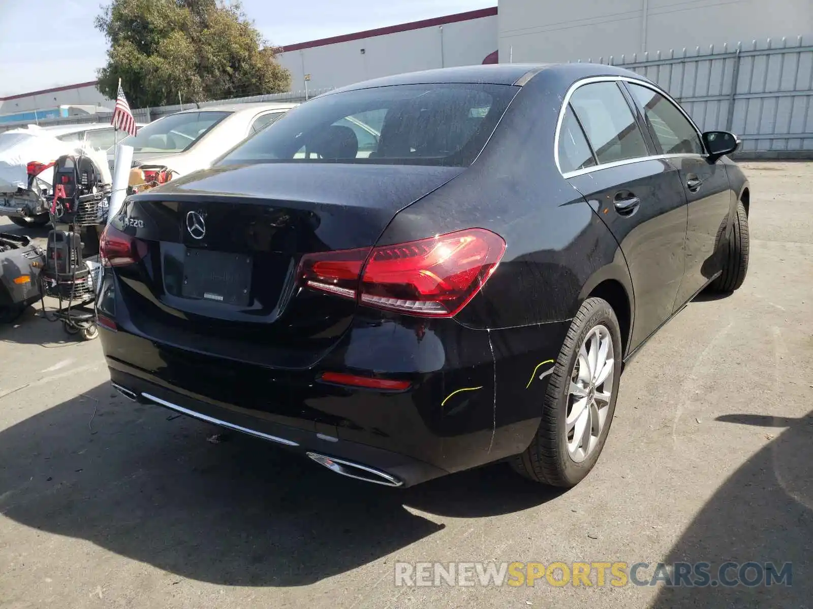 4 Photograph of a damaged car WDD3G4EBXKW018215 MERCEDES-BENZ A-CLASS 2019