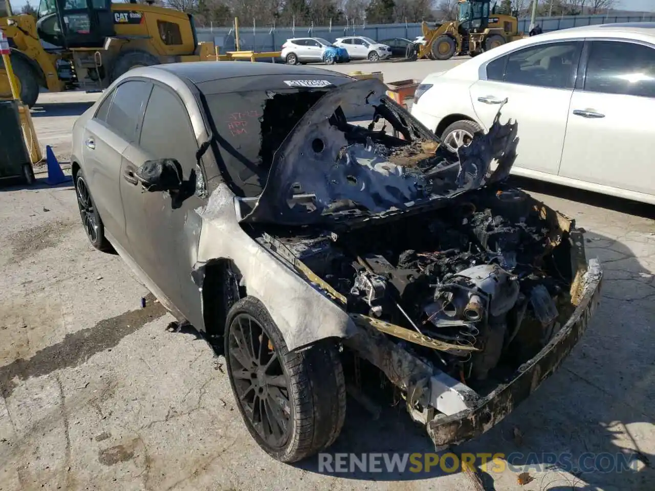 1 Photograph of a damaged car WDD3G4EBXKW018327 MERCEDES-BENZ A-CLASS 2019