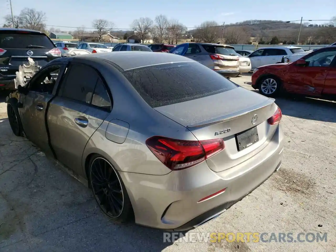 3 Photograph of a damaged car WDD3G4EBXKW018327 MERCEDES-BENZ A-CLASS 2019