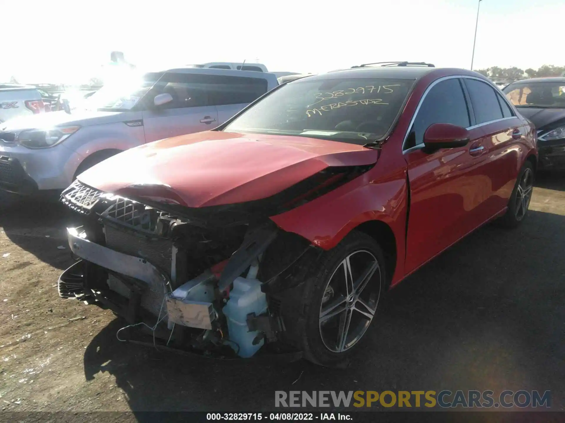 2 Photograph of a damaged car WDD3G4EBXKW019879 MERCEDES-BENZ A-CLASS 2019