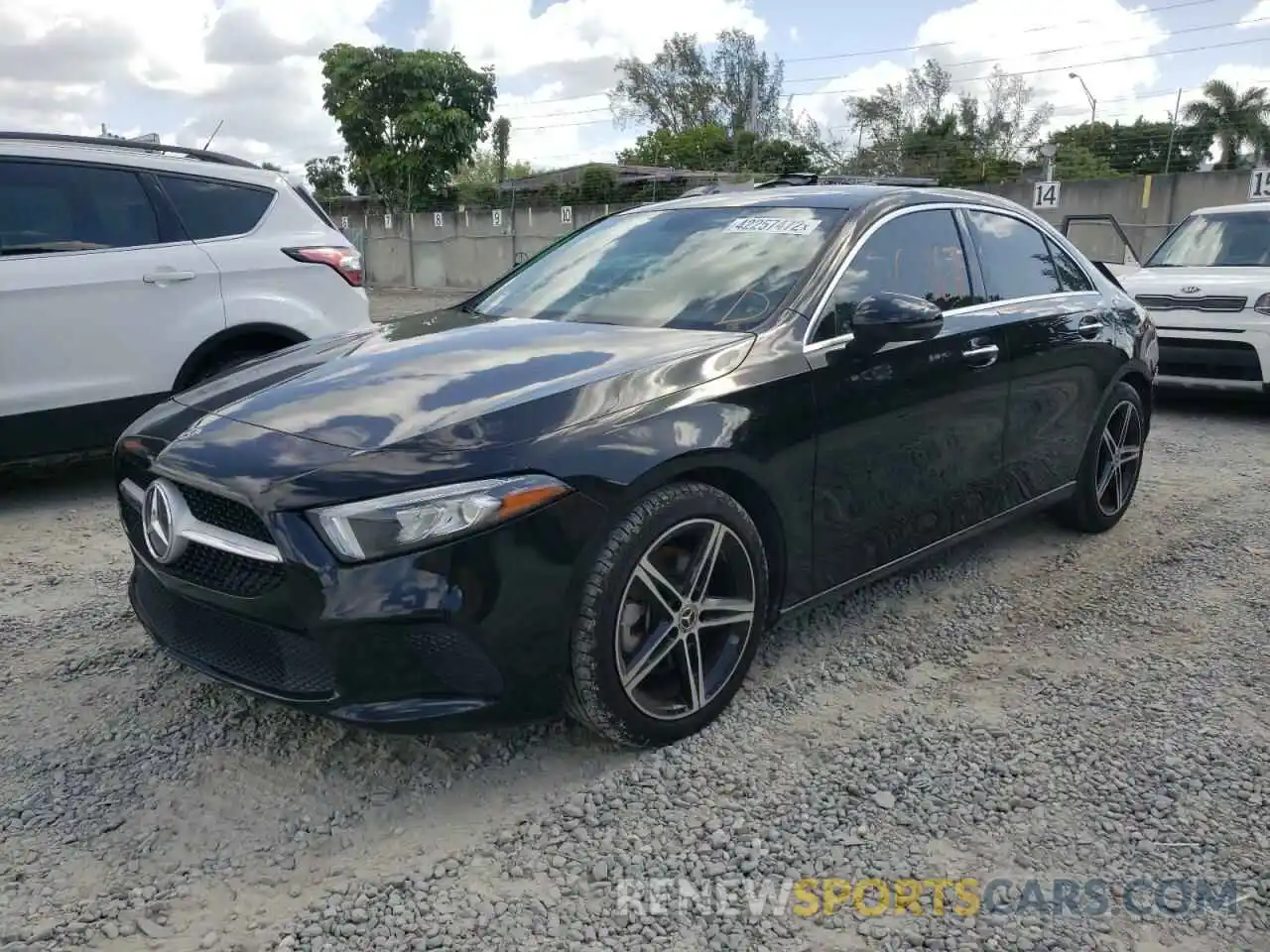 2 Photograph of a damaged car WDD3G4EBXKW019932 MERCEDES-BENZ A-CLASS 2019