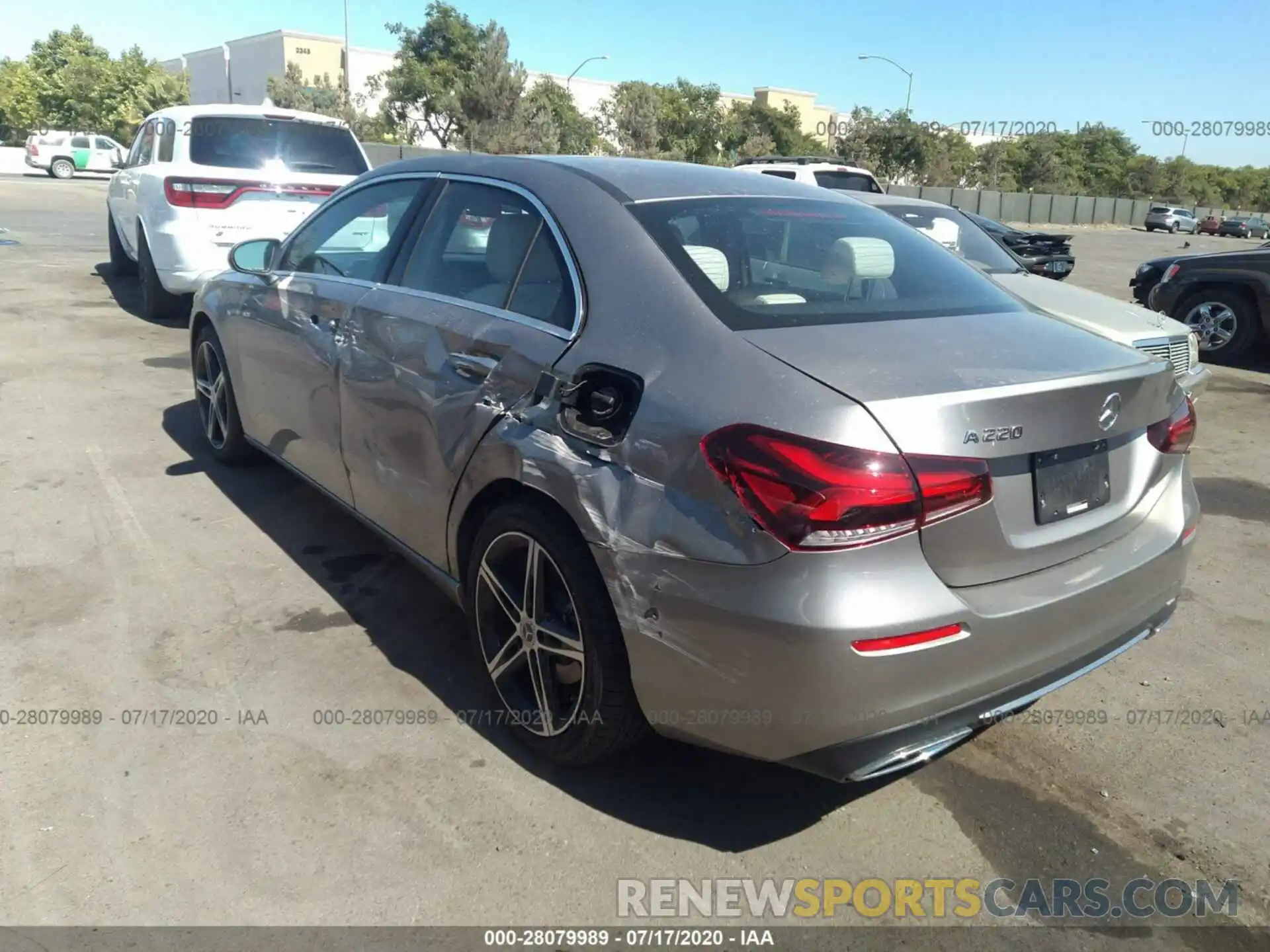 3 Photograph of a damaged car WDD3G4EBXKW019946 MERCEDES-BENZ A-CLASS 2019