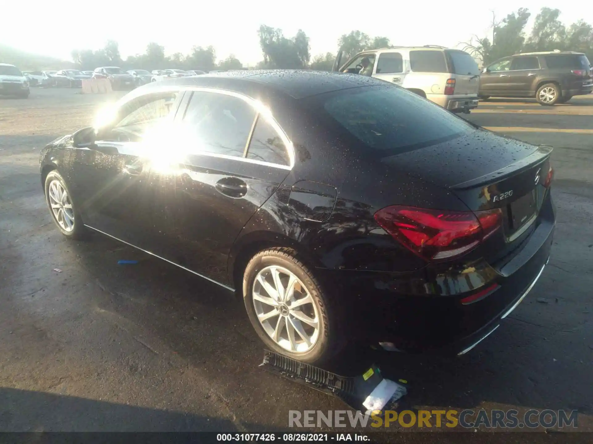 3 Photograph of a damaged car WDD3G4EBXKW024371 MERCEDES-BENZ A-CLASS 2019