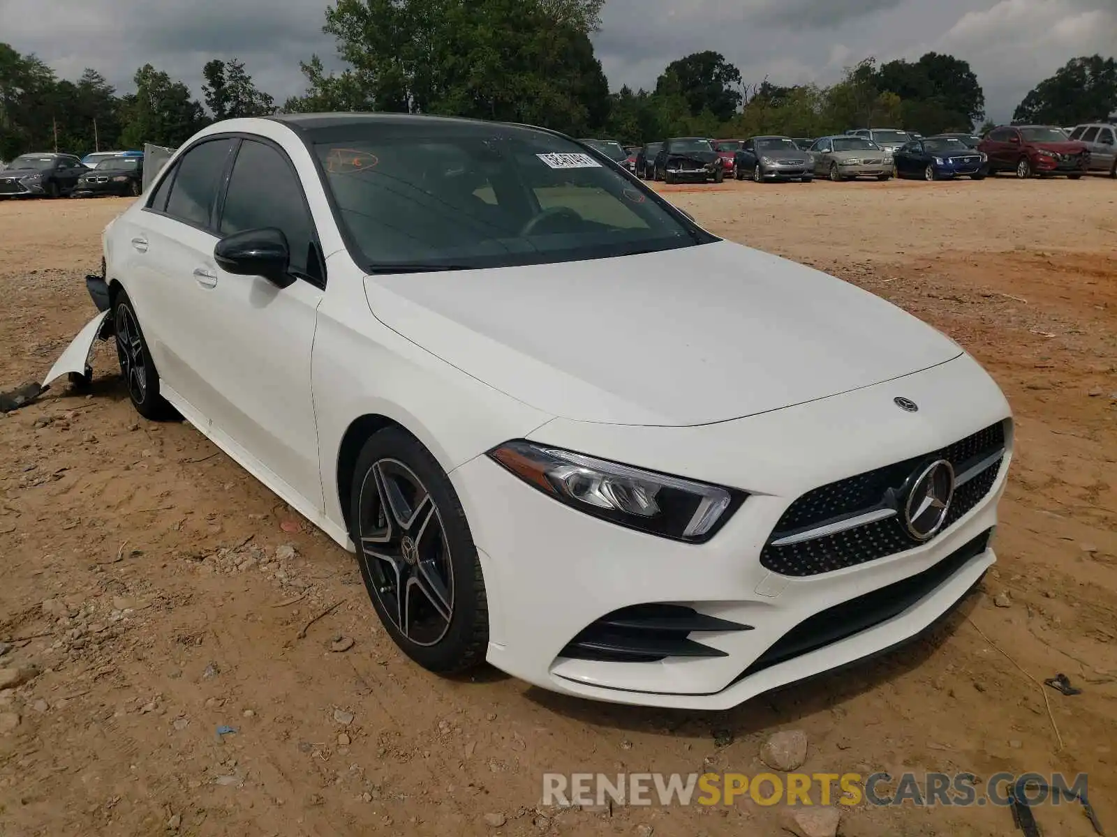 1 Photograph of a damaged car WDD3G4EBXKW025522 MERCEDES-BENZ A-CLASS 2019