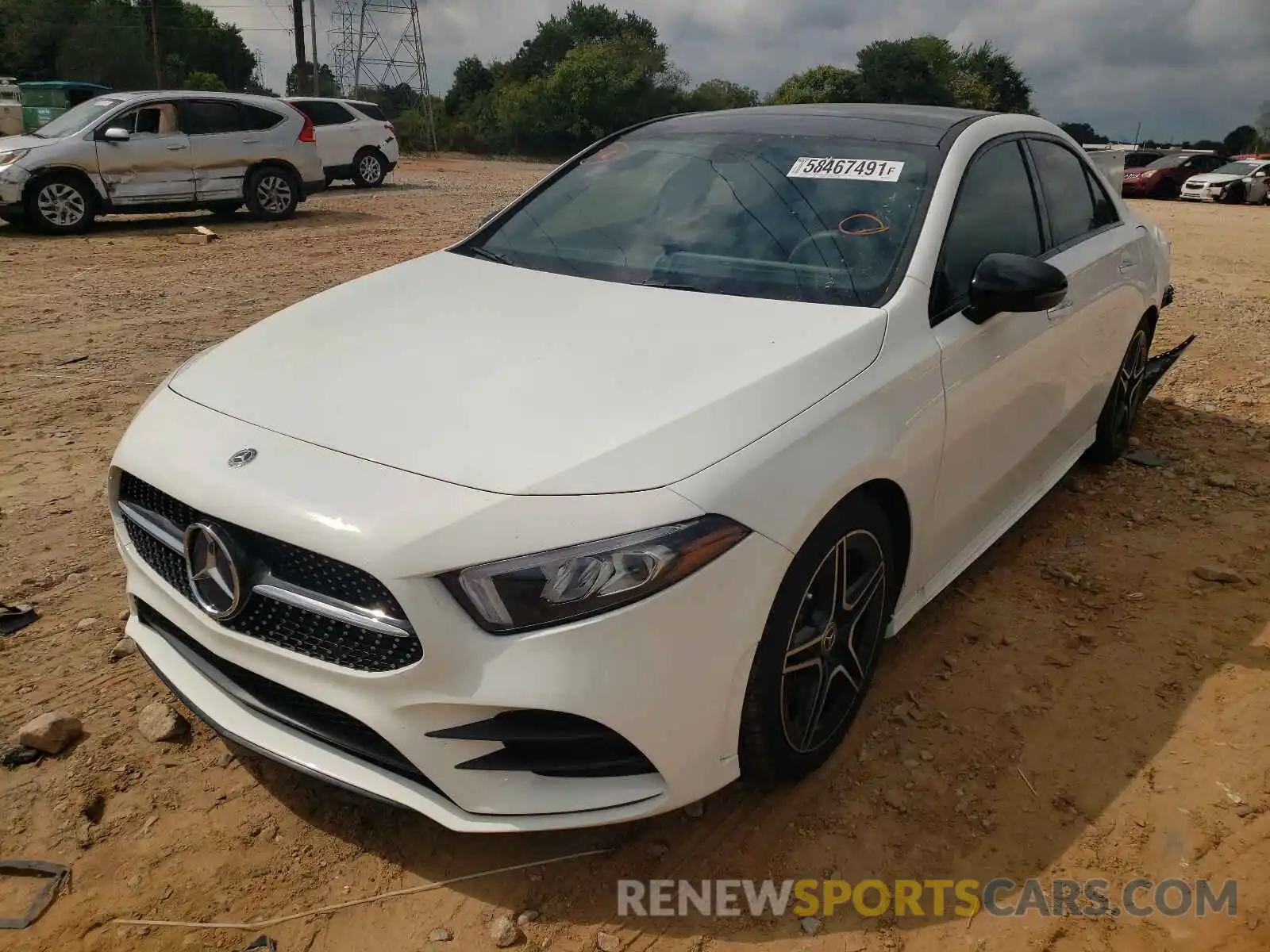 2 Photograph of a damaged car WDD3G4EBXKW025522 MERCEDES-BENZ A-CLASS 2019