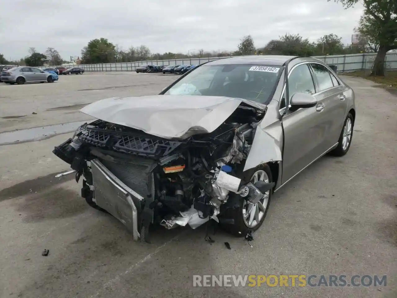 2 Photograph of a damaged car WDD3G4EBXKW025584 MERCEDES-BENZ A-CLASS 2019