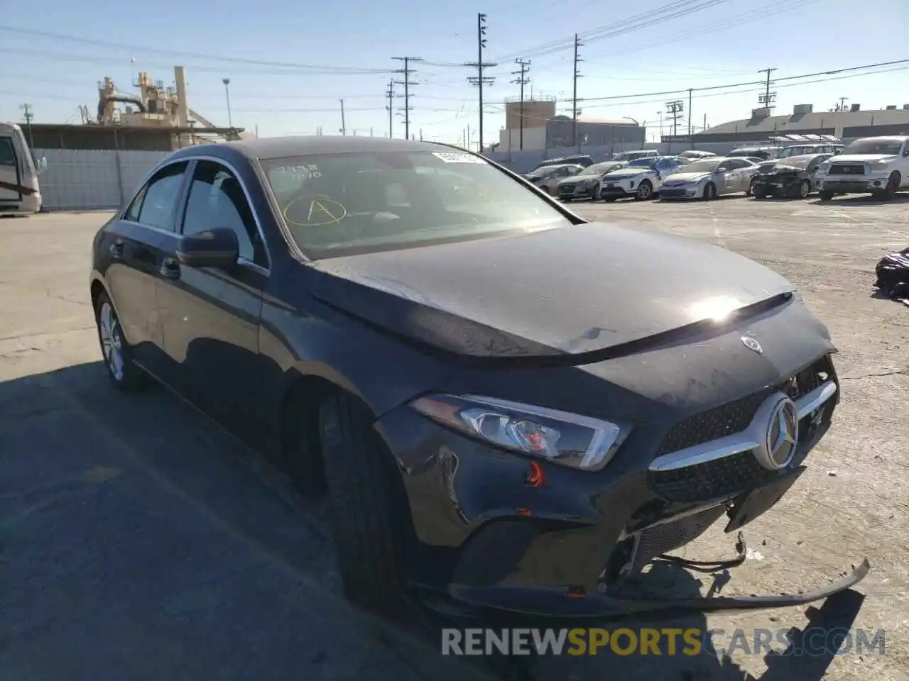 1 Photograph of a damaged car WDD3G4EBXKW026962 MERCEDES-BENZ A-CLASS 2019