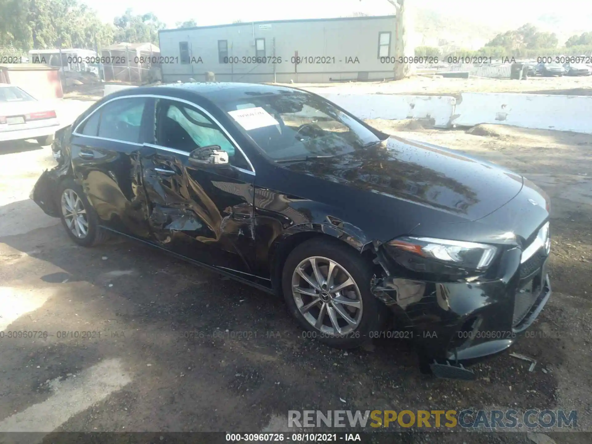 1 Photograph of a damaged car WDD3G4EBXKW027481 MERCEDES-BENZ A-CLASS 2019