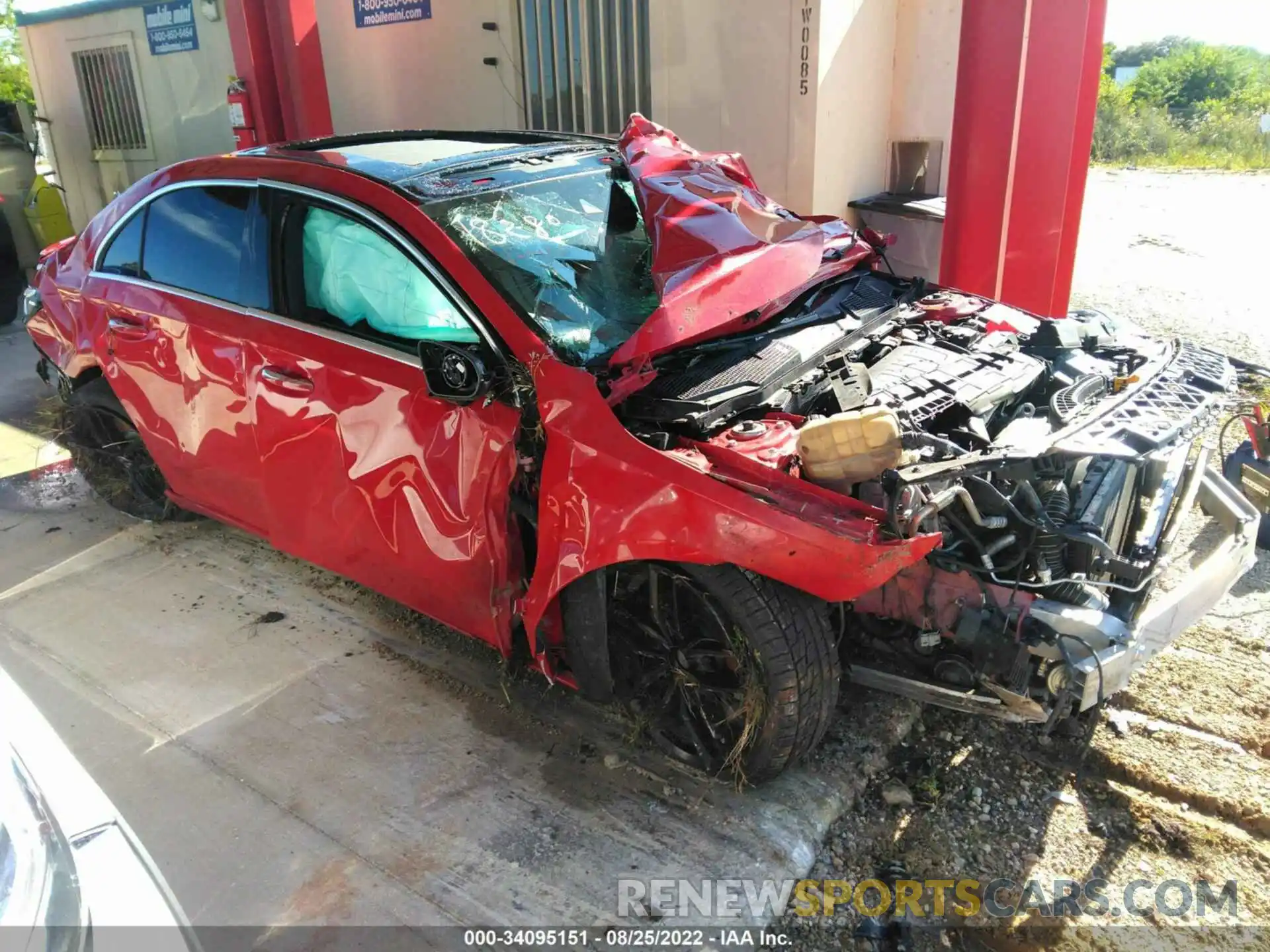 1 Photograph of a damaged car WDD3G4EBXKW028730 MERCEDES-BENZ A-CLASS 2019