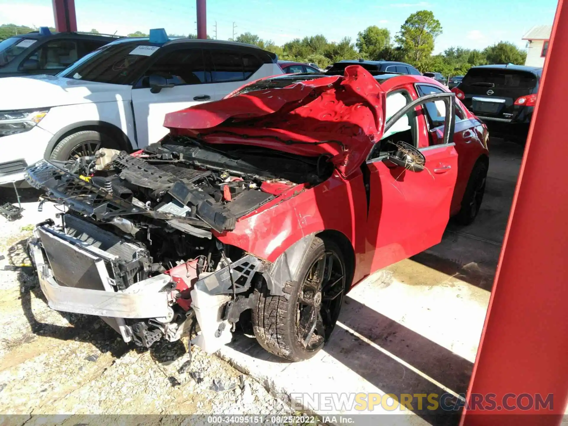 2 Photograph of a damaged car WDD3G4EBXKW028730 MERCEDES-BENZ A-CLASS 2019