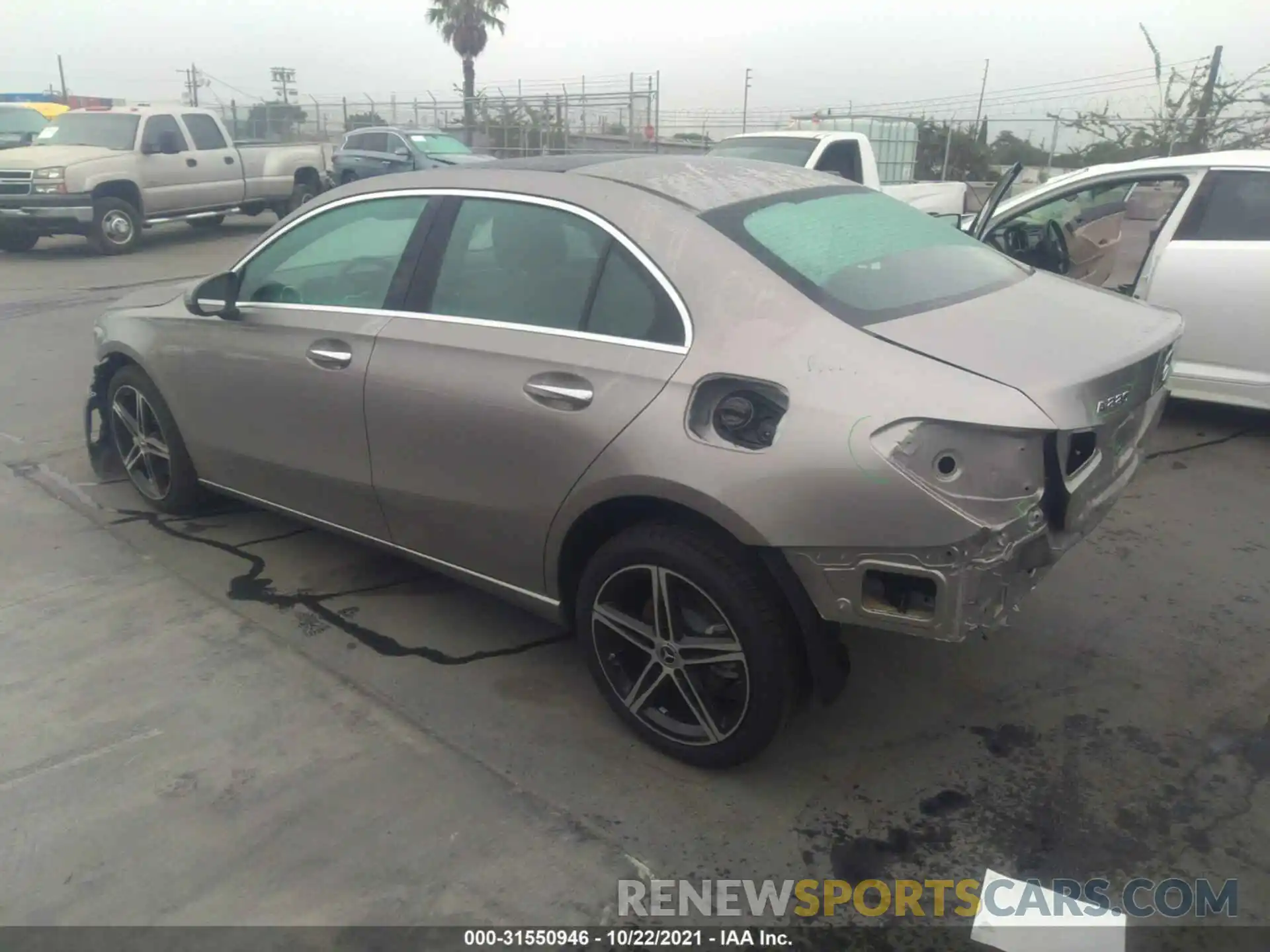 3 Photograph of a damaged car WDD3G4EBXKW032437 MERCEDES-BENZ A-CLASS 2019