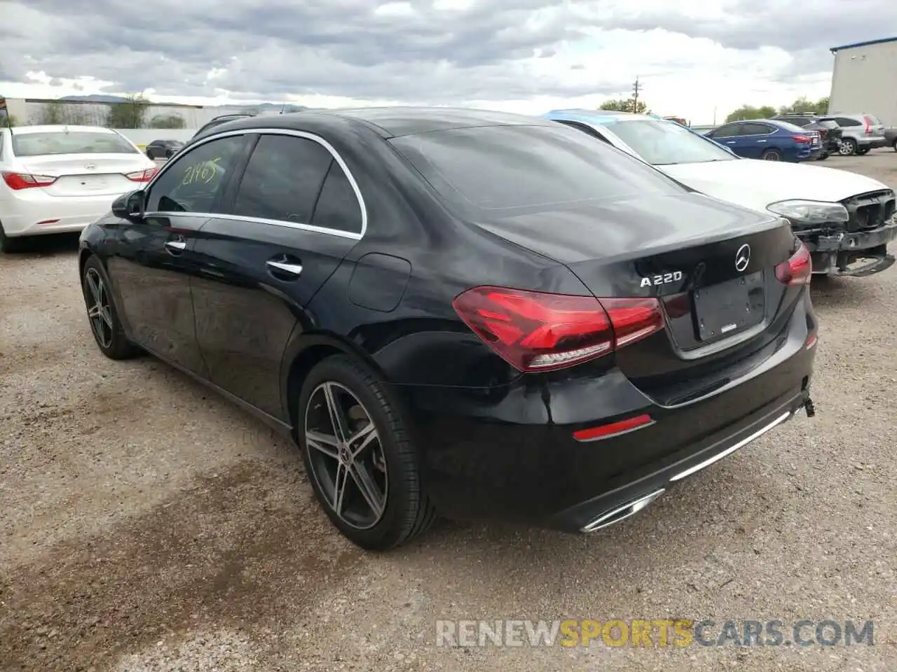 3 Photograph of a damaged car WDD3G4EBXKW032938 MERCEDES-BENZ A-CLASS 2019