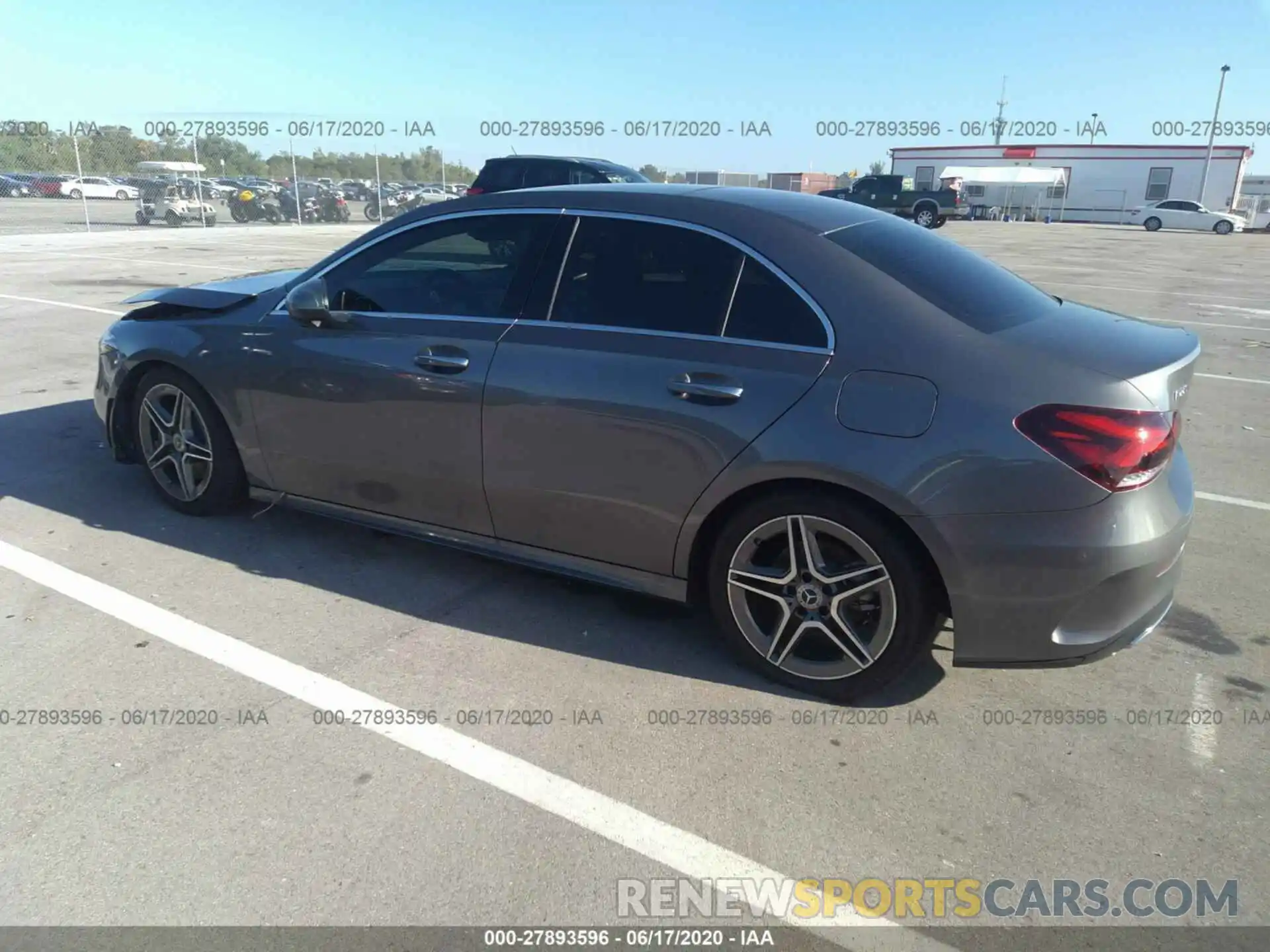 3 Photograph of a damaged car WDD3G4EBXKW033992 MERCEDES-BENZ A-CLASS 2019