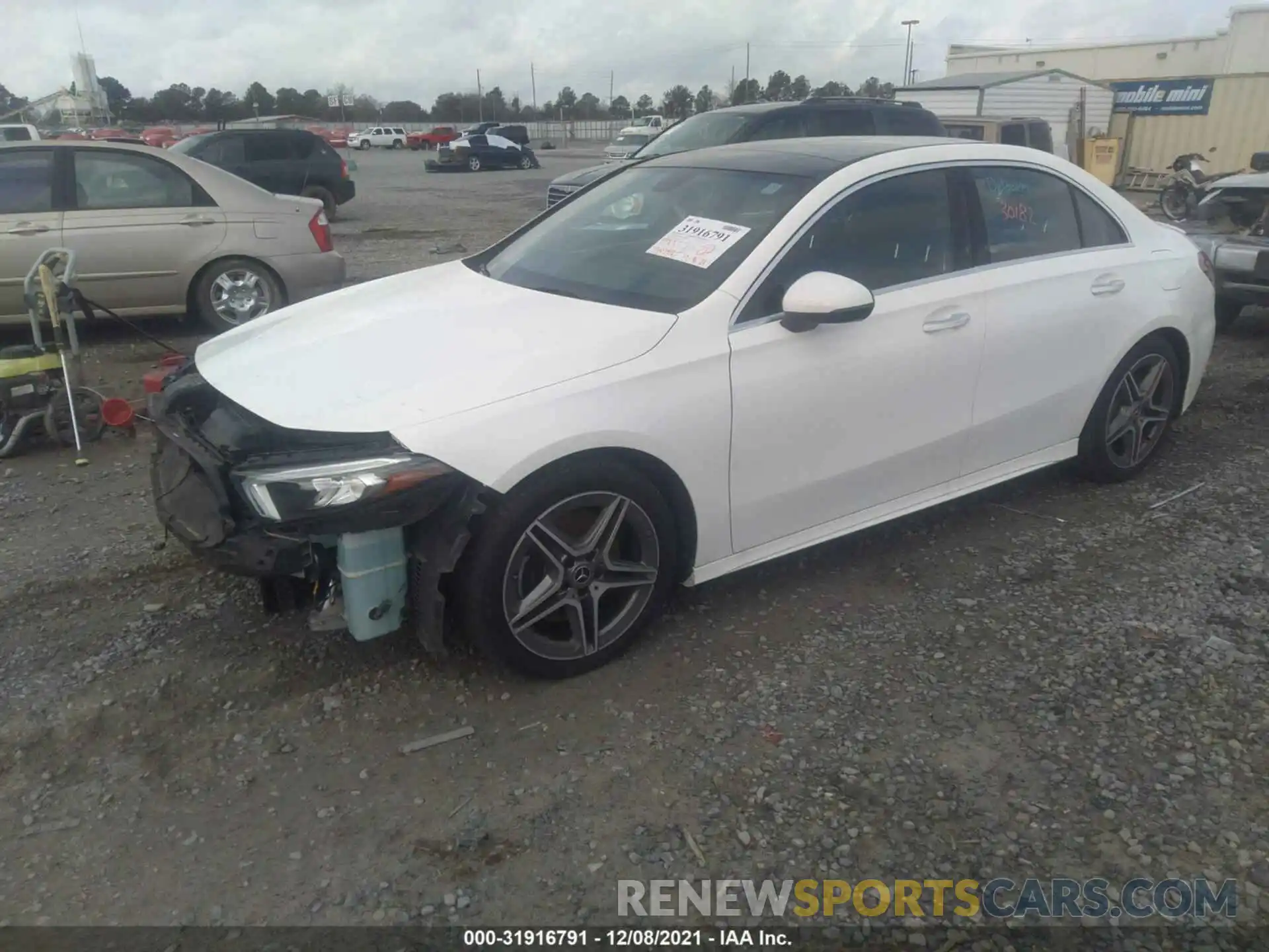 2 Photograph of a damaged car WDD3G4EBXKW034477 MERCEDES-BENZ A-CLASS 2019