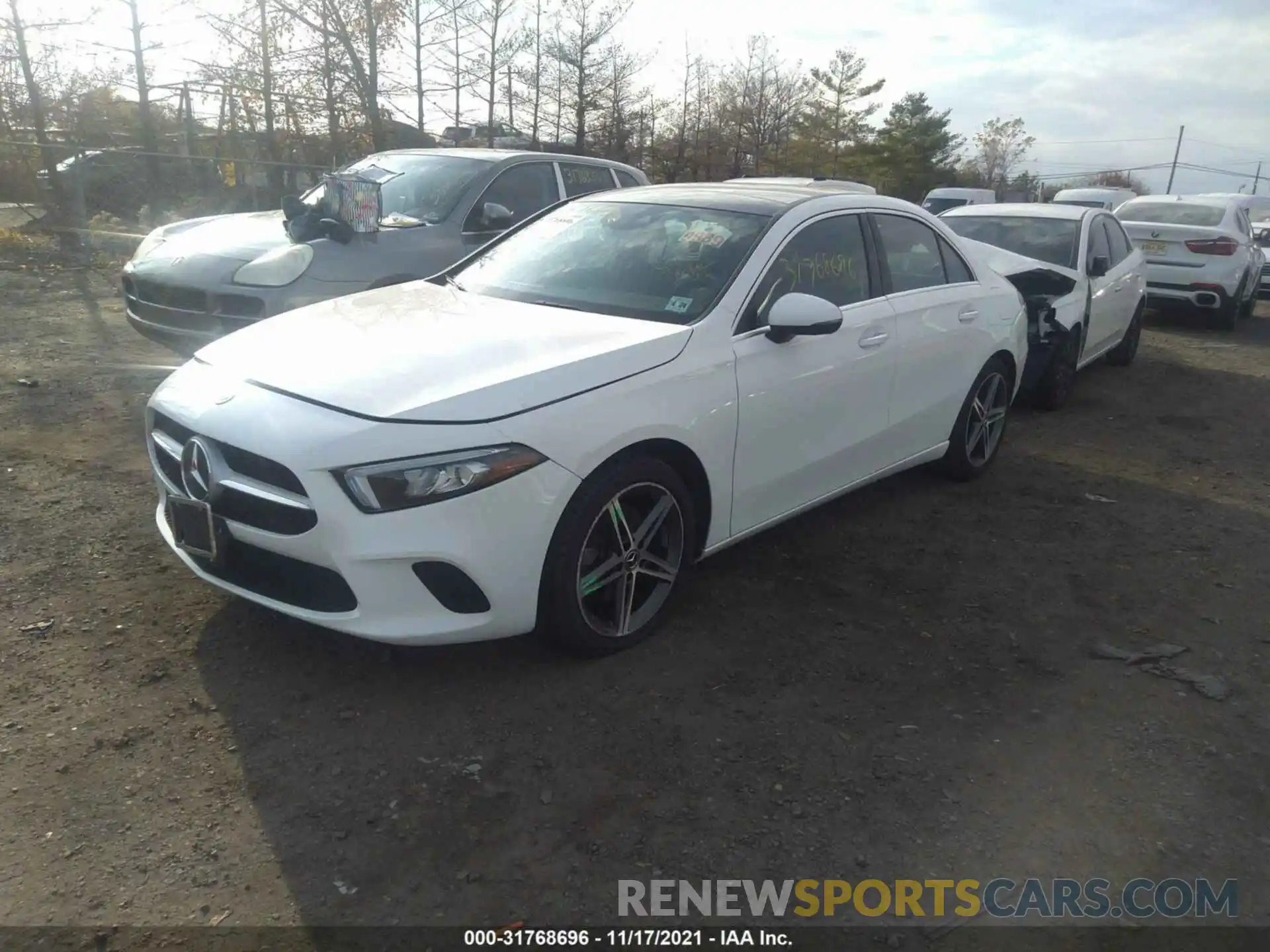 2 Photograph of a damaged car WDD3G4FB0KW000675 MERCEDES-BENZ A-CLASS 2019