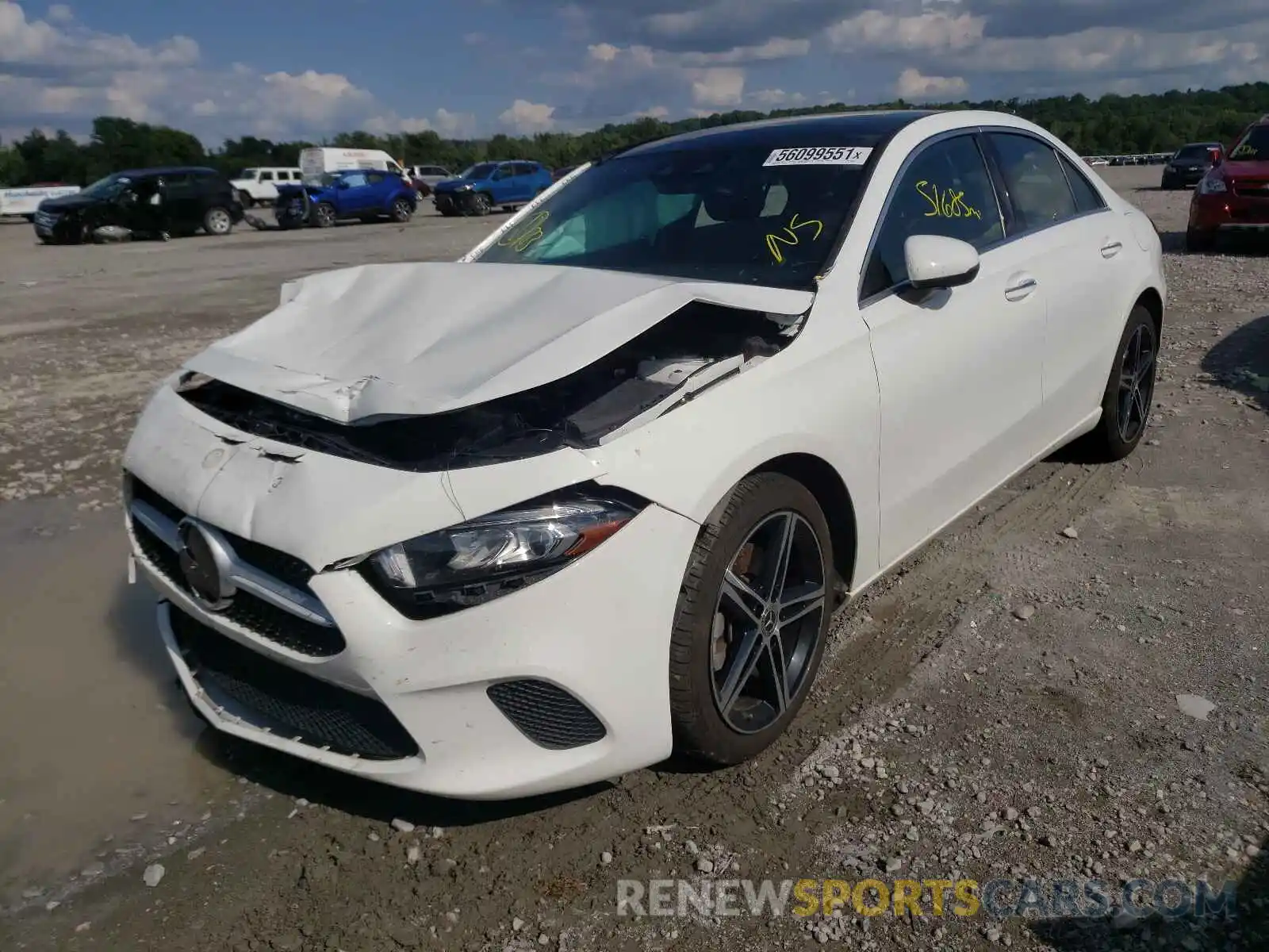 2 Photograph of a damaged car WDD3G4FB0KW000787 MERCEDES-BENZ A-CLASS 2019