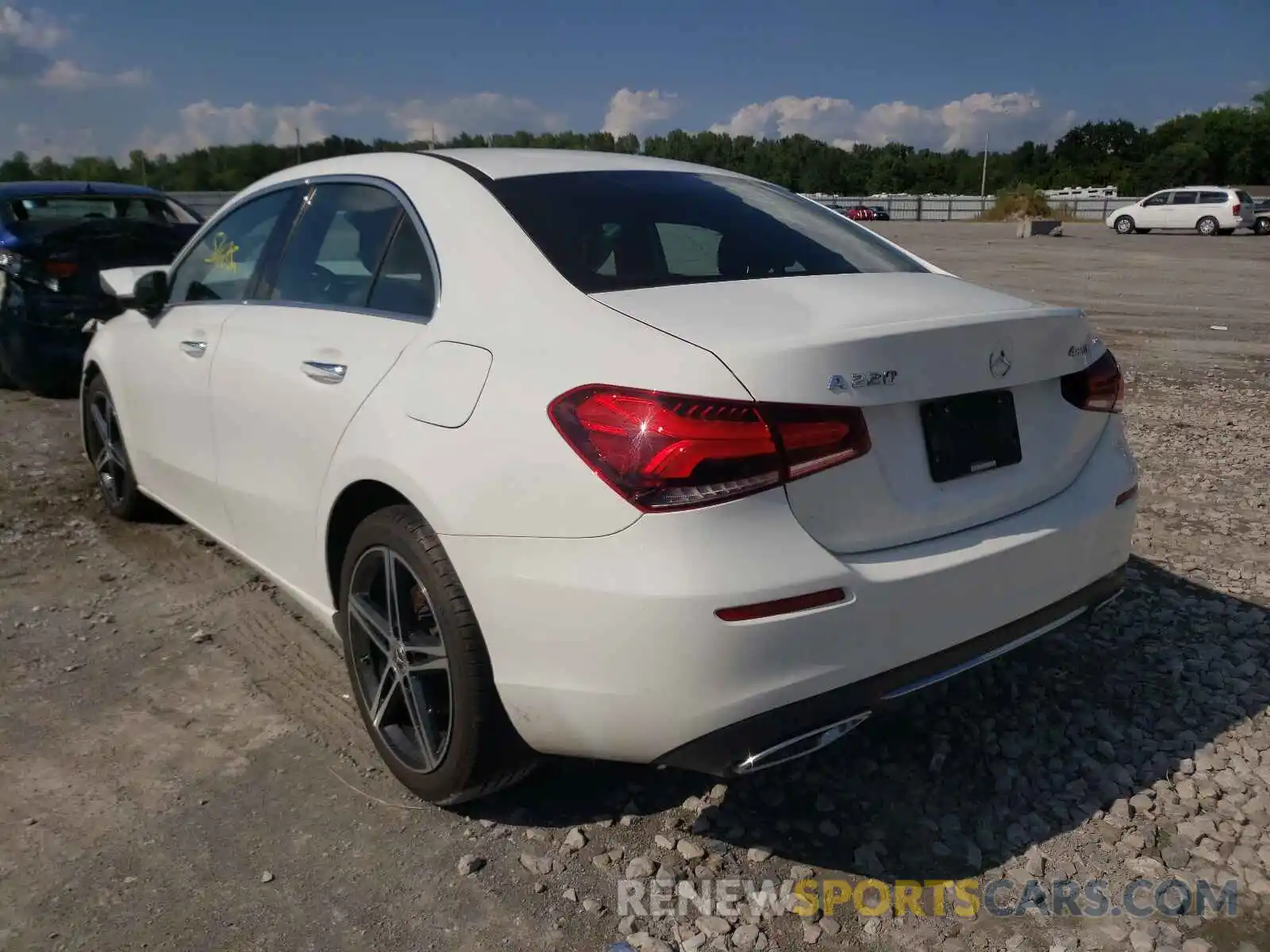 3 Photograph of a damaged car WDD3G4FB0KW000787 MERCEDES-BENZ A-CLASS 2019