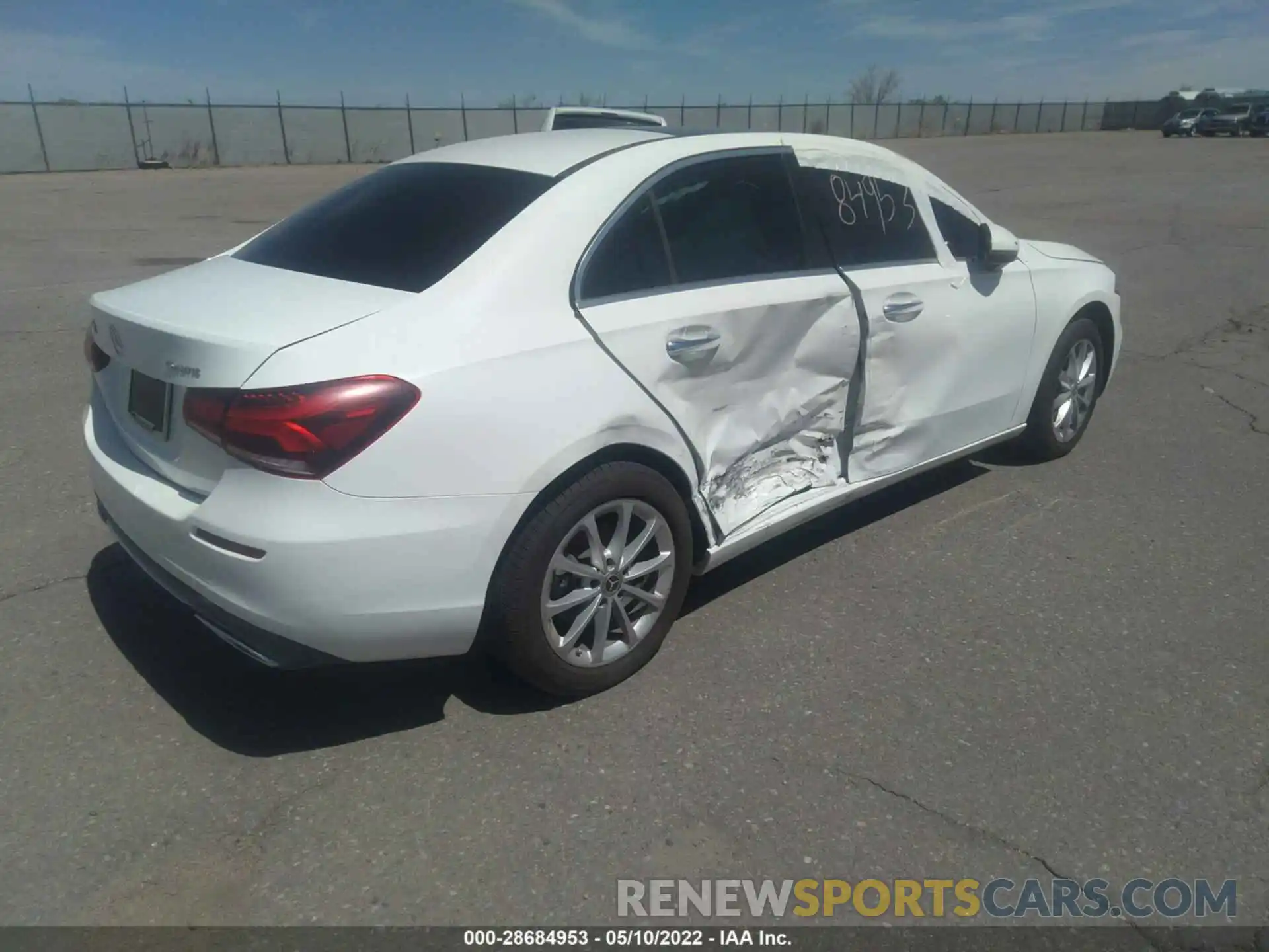 4 Photograph of a damaged car WDD3G4FB0KW001891 MERCEDES-BENZ A-CLASS 2019