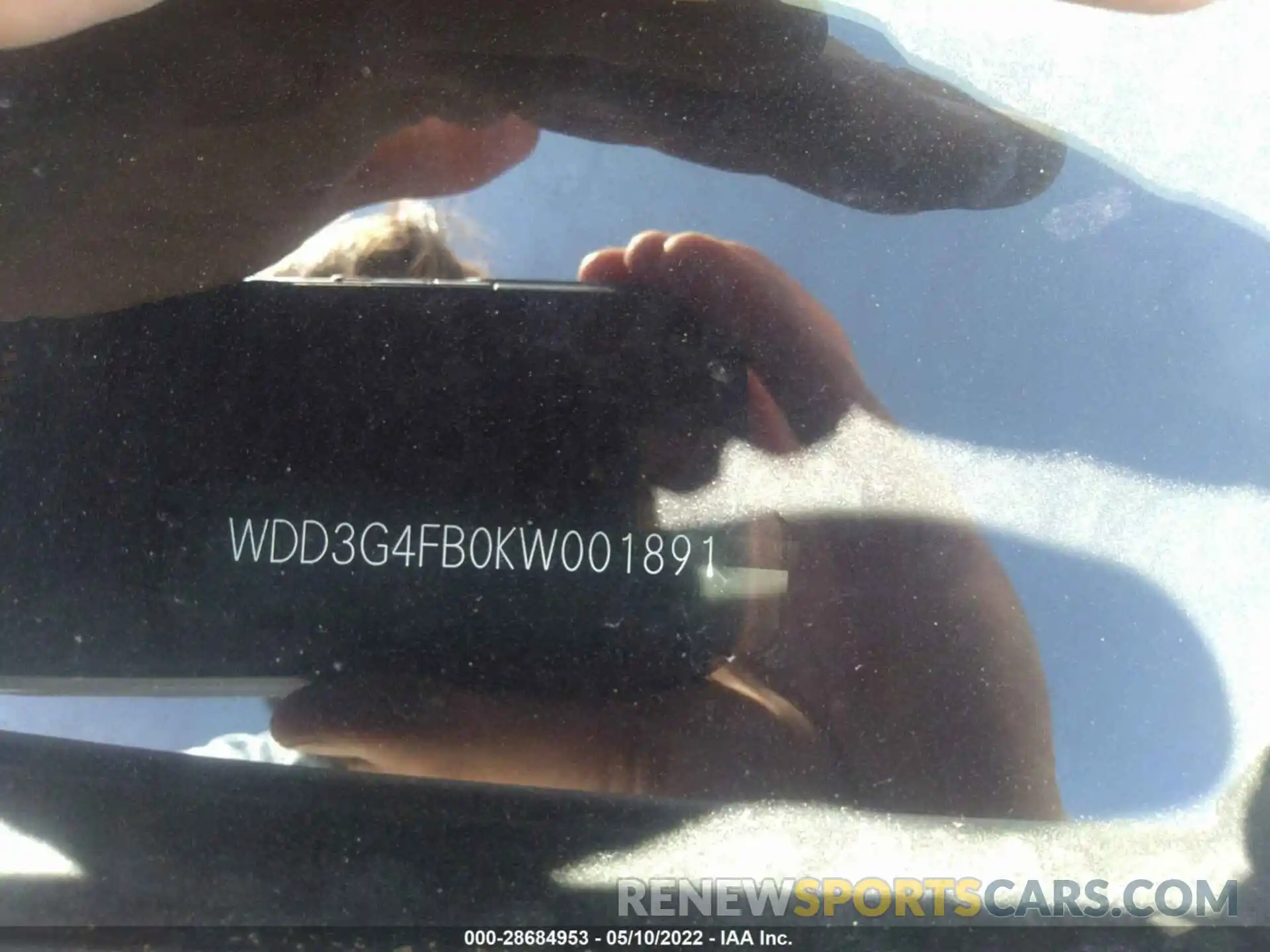 9 Photograph of a damaged car WDD3G4FB0KW001891 MERCEDES-BENZ A-CLASS 2019