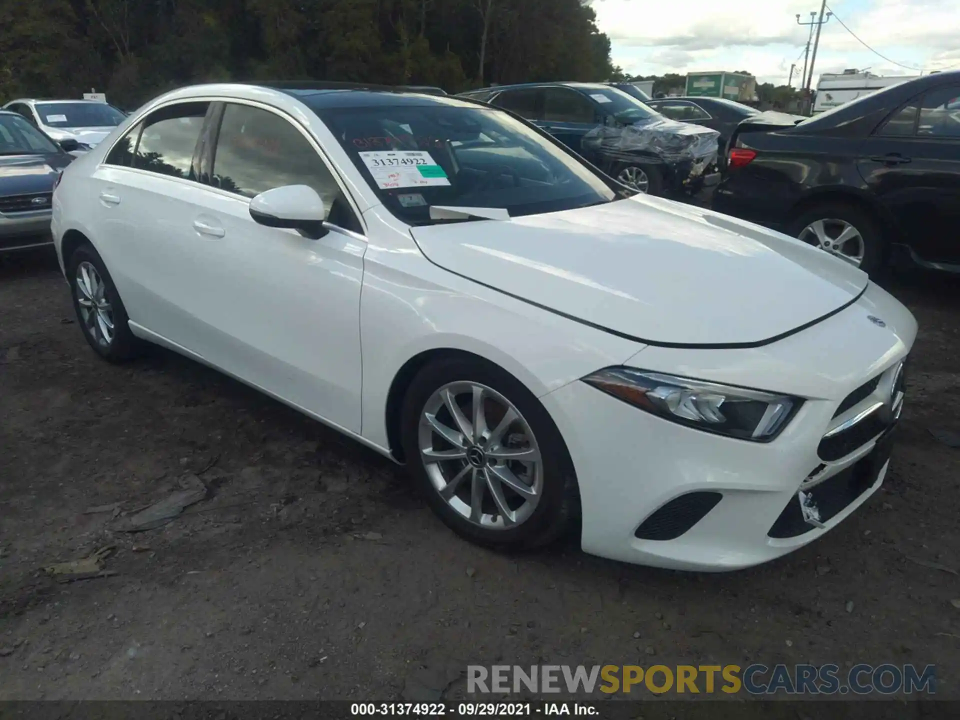 1 Photograph of a damaged car WDD3G4FB0KW012437 MERCEDES-BENZ A-CLASS 2019