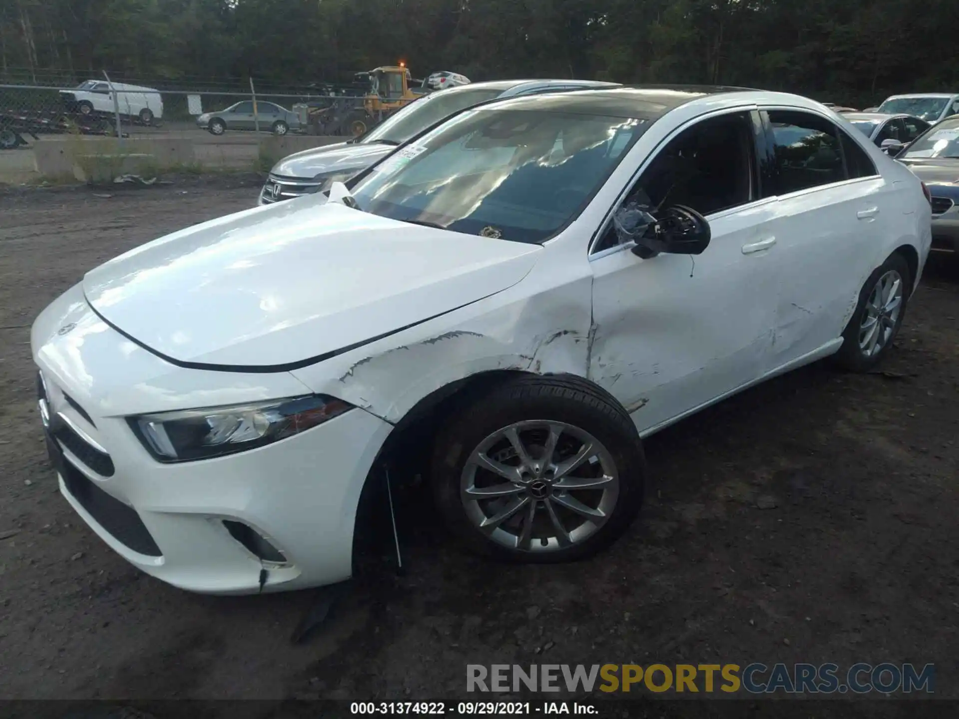 2 Photograph of a damaged car WDD3G4FB0KW012437 MERCEDES-BENZ A-CLASS 2019