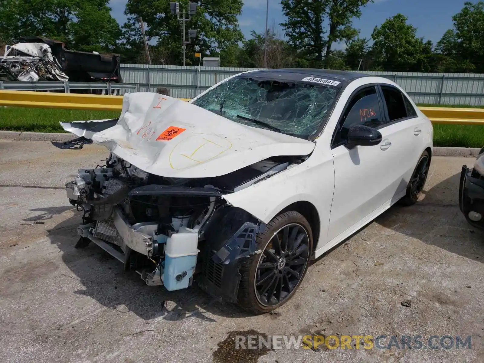 2 Photograph of a damaged car WDD3G4FB0KW020702 MERCEDES-BENZ A-CLASS 2019