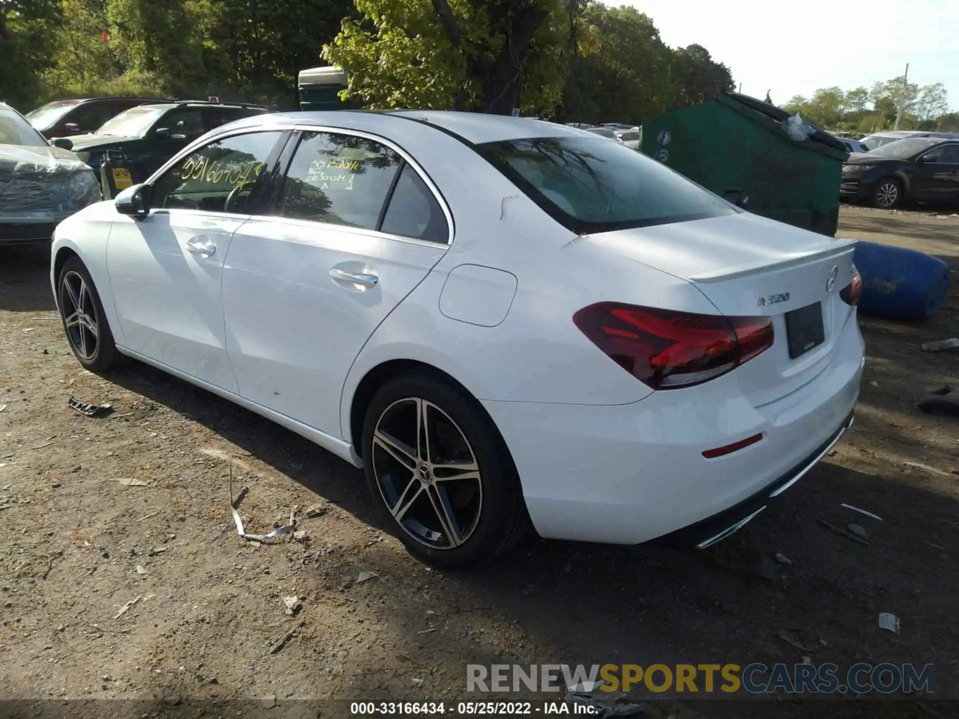 3 Photograph of a damaged car WDD3G4FB0KW021848 MERCEDES-BENZ A-CLASS 2019