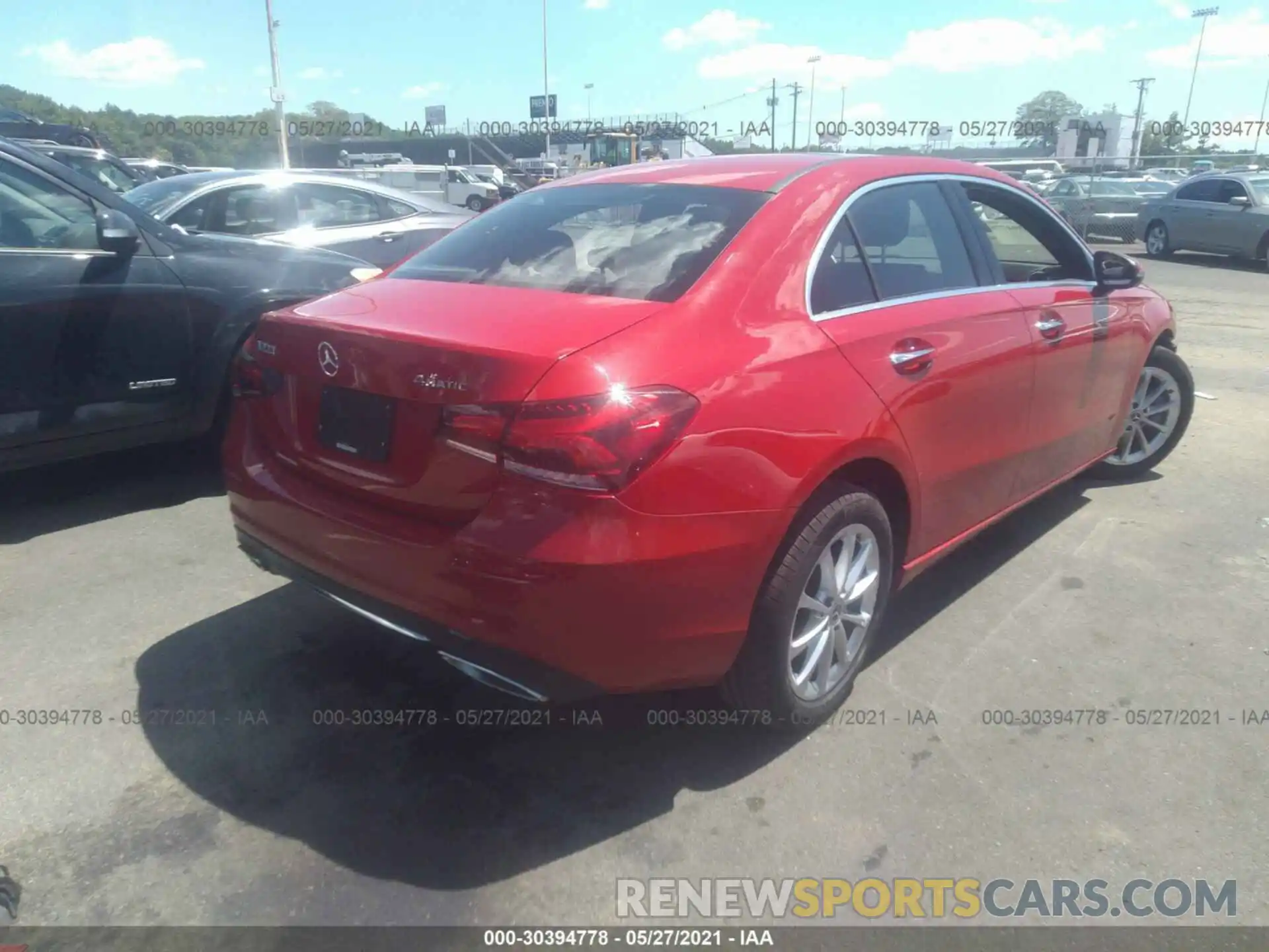 4 Photograph of a damaged car WDD3G4FB0KW024877 MERCEDES-BENZ A-CLASS 2019