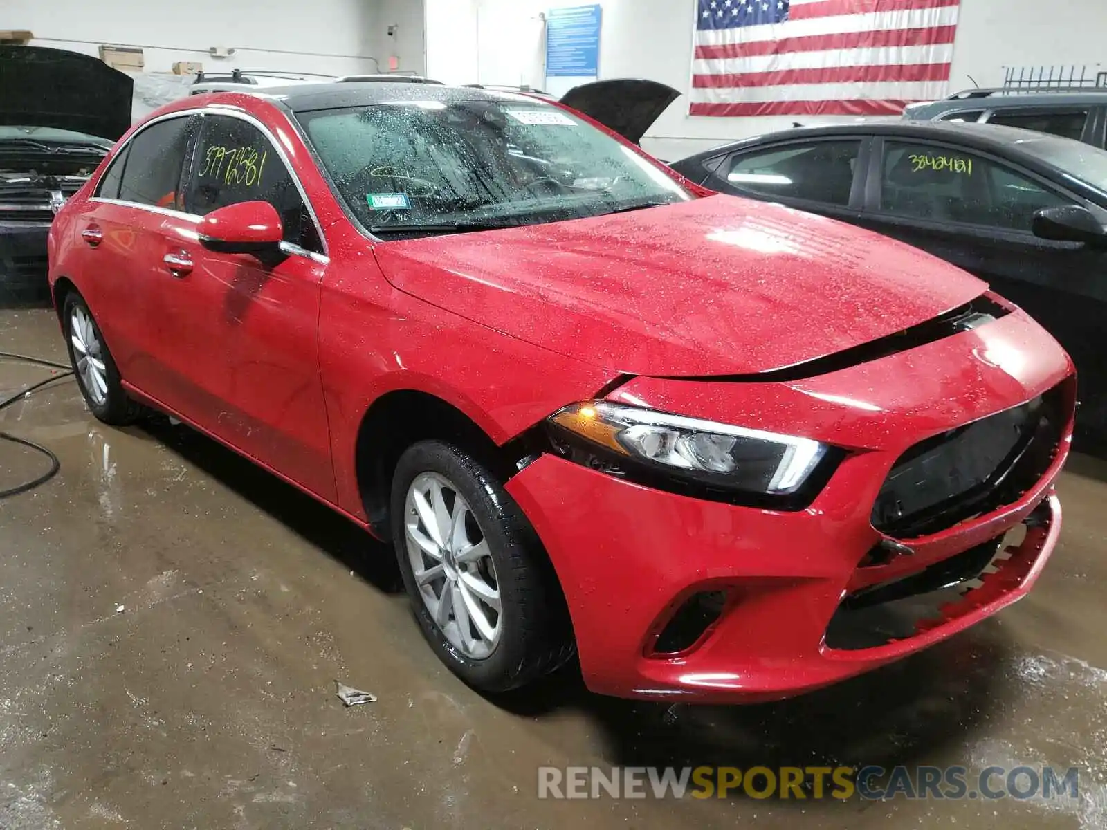 1 Photograph of a damaged car WDD3G4FB0KW025642 MERCEDES-BENZ A-CLASS 2019