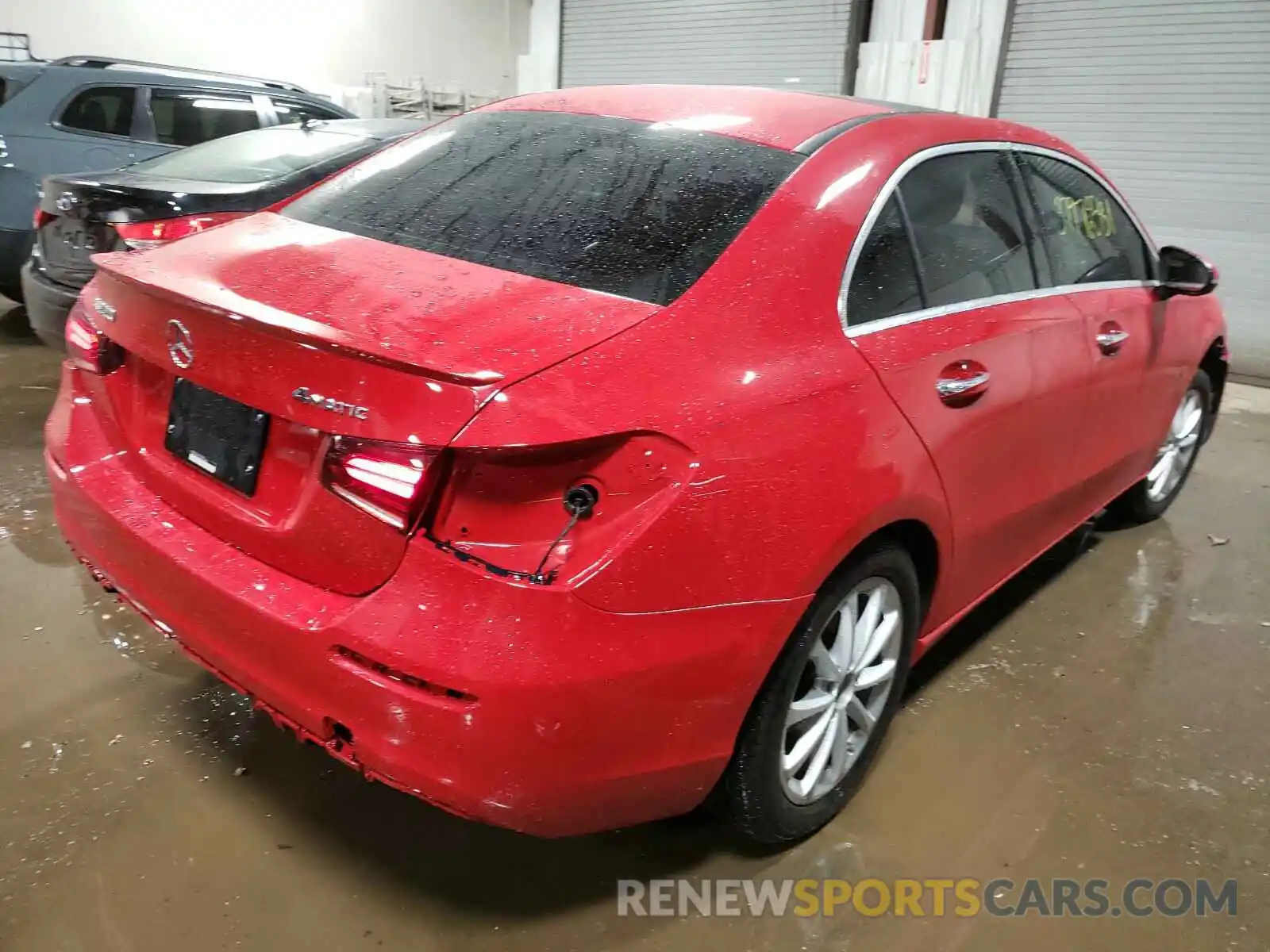 4 Photograph of a damaged car WDD3G4FB0KW025642 MERCEDES-BENZ A-CLASS 2019