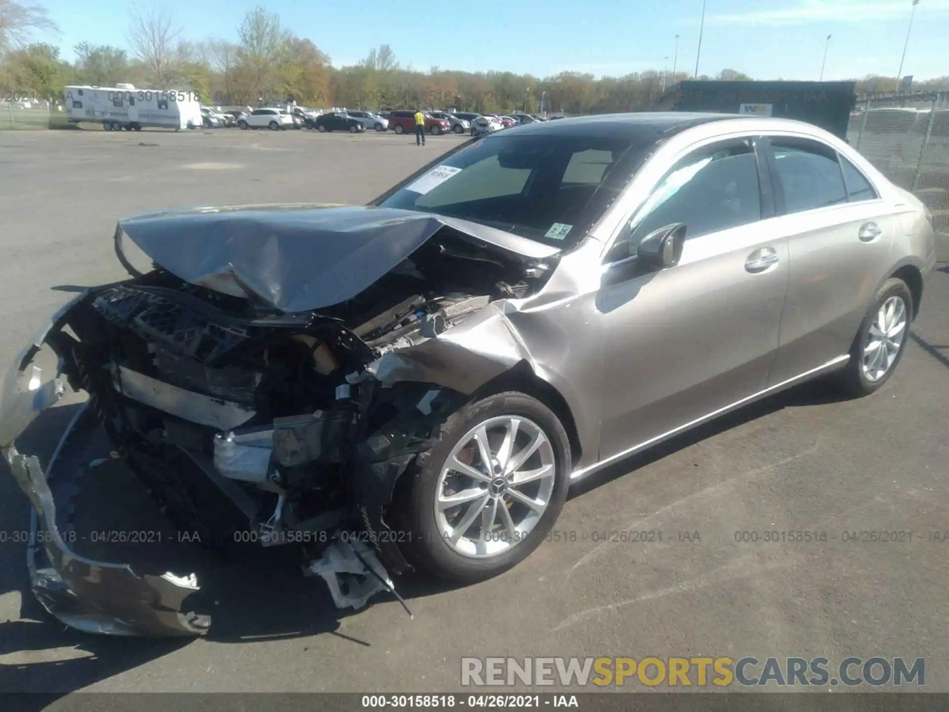 2 Photograph of a damaged car WDD3G4FB0KW027617 MERCEDES-BENZ A-CLASS 2019