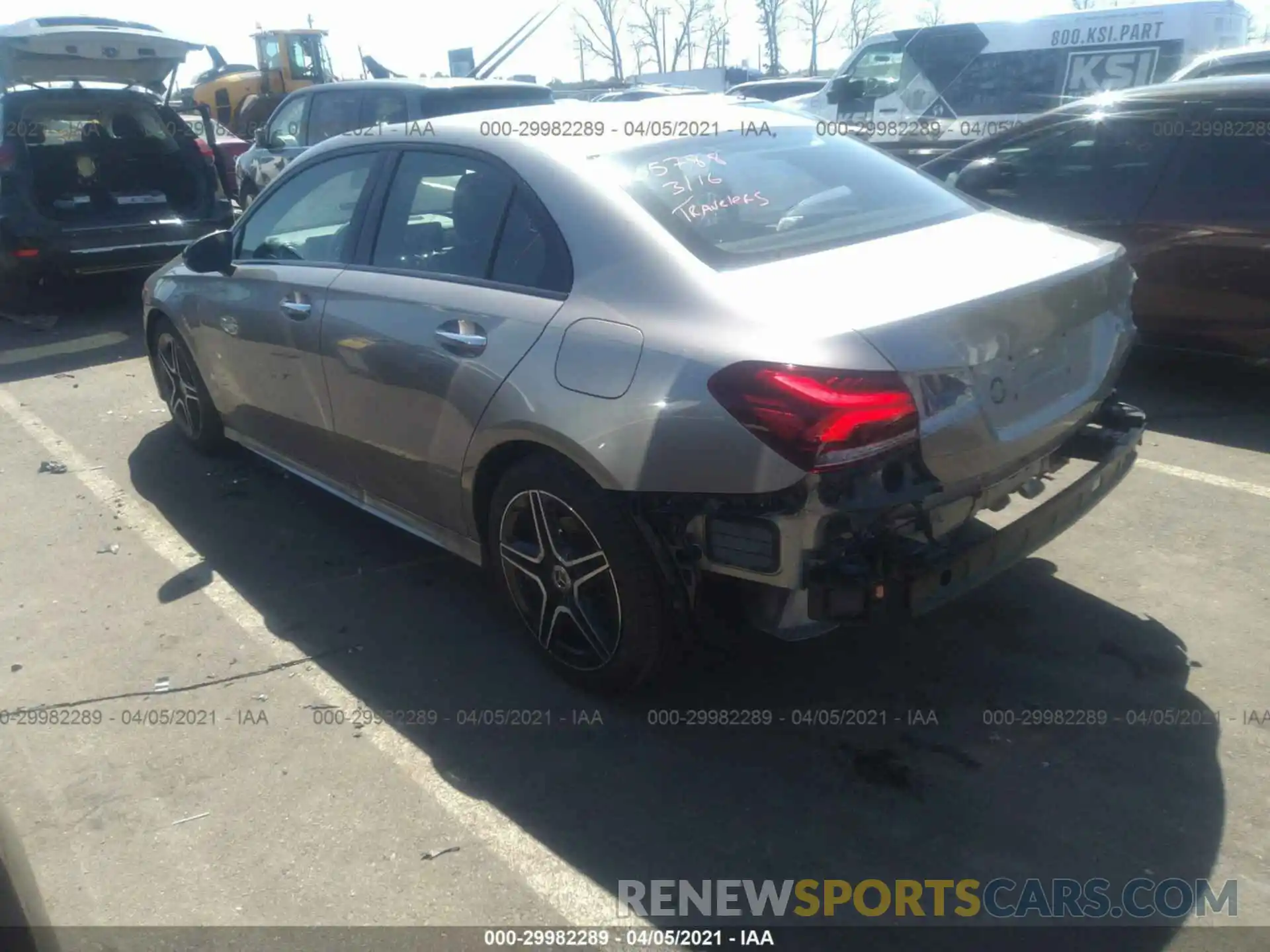 3 Photograph of a damaged car WDD3G4FB0KW029125 MERCEDES-BENZ A-CLASS 2019